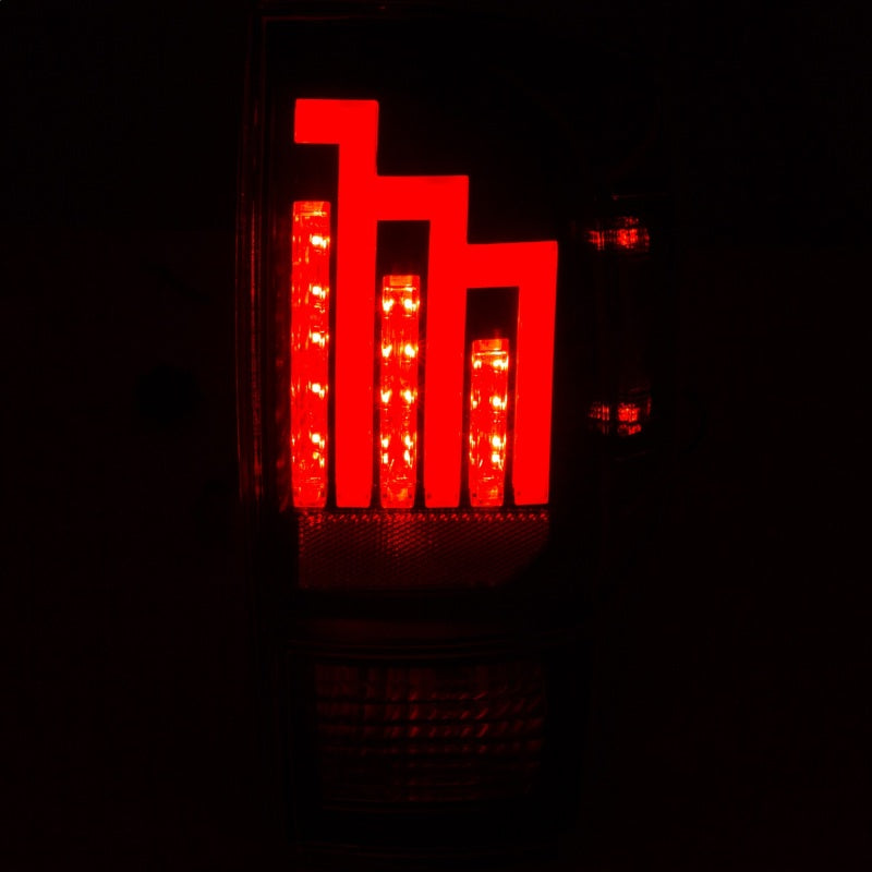 ANZO 2016-2017 Toyota Tacoma LED Taillights Smoke-SR1 Performance