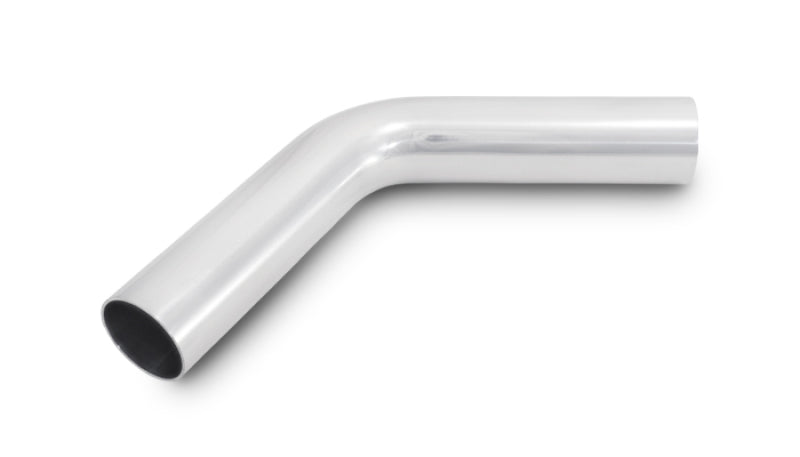 Vibrant 2in O.D. Universal Aluminum Tubing (60 degree Bend) - Polished