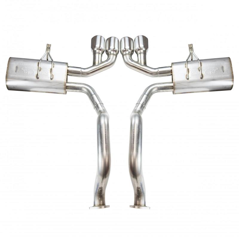Kooks 97-04 Chevy Corvette Full 3in Axleback w/Pol Tips Requires 3in X-Pipe-SR1 Performance