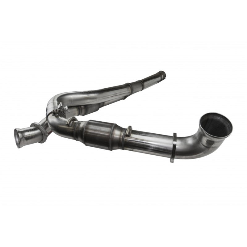 Kooks 11-14 Ford Raptor SVT 1 3/4in x 3in SS Longtube Headers and 3in SS OEM Exhaust Catted Y Pipe-SR1 Performance