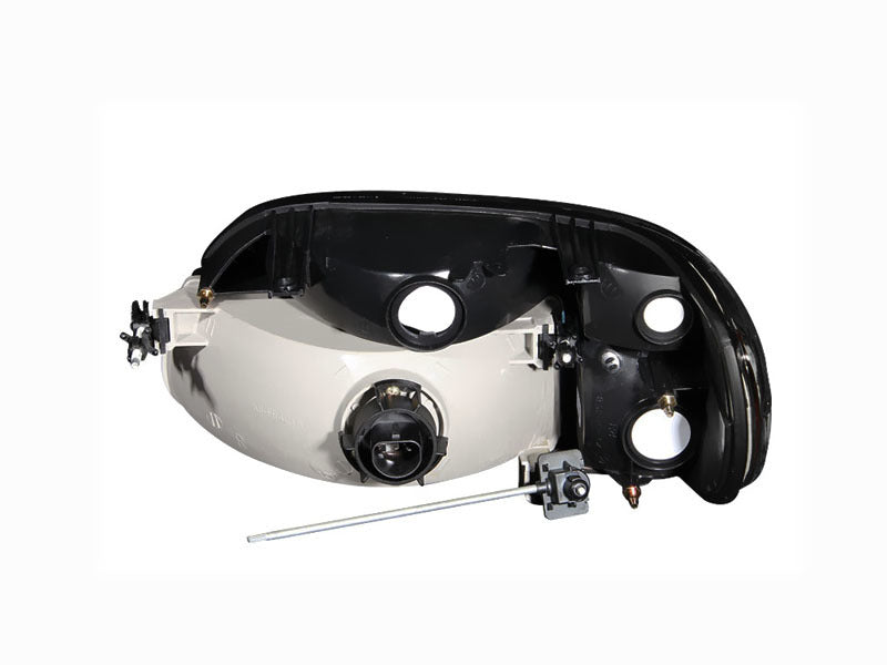 ANZO 1995-2001 Ford Explorer Crystal Headlights Chrome w/ Corner Lights 2pc-SR1 Performance