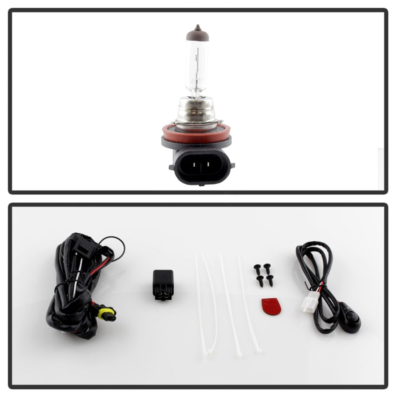 Spyder Ford Mustang 10-12 OEM Fog Light W/Universal Switch- Clear FL-FM2015-C-SR1 Performance