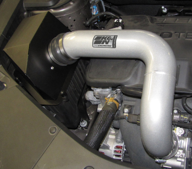 K&N 10 GMC Terrain / 10 Chevy Equinox 2.4L-L4 Silver High Flow Performance Kit-SR1 Performance