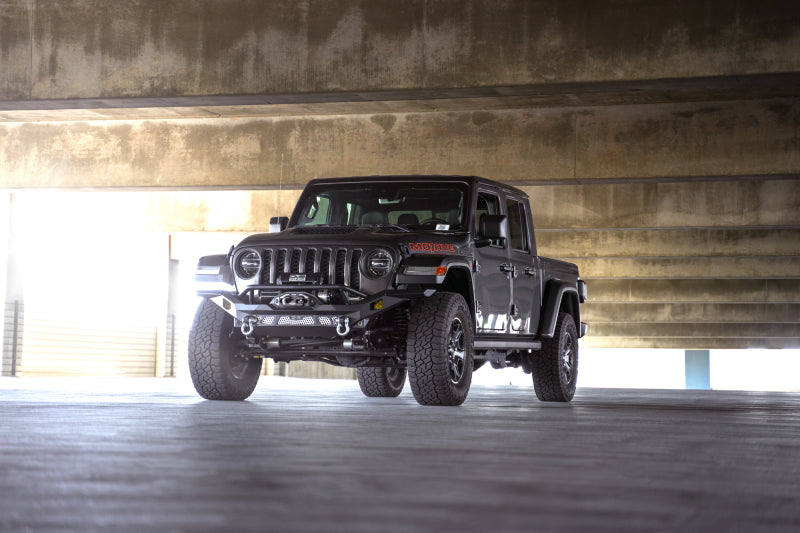 DV8 Offroad MTO Series Front Bumper for Jeep Wrangler JK, JL, and Gladiator JT