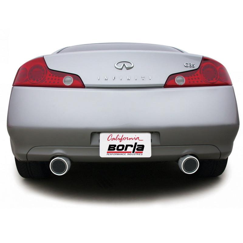 Borla 03-07 G35 Coupe Cat-back Exhaust-SR1 Performance