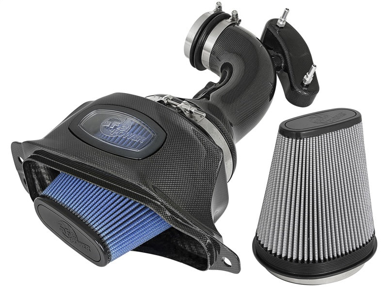 aFe Momentum Black Series Carbon Fiber Intake System P5R 14-17 Chevy Corvette 6.2L (C7)-SR1 Performance