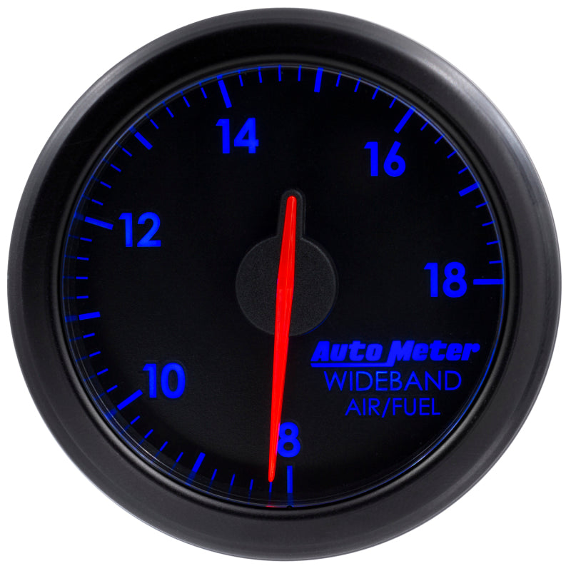 Autometer Airdrive 2-1/6in Wideband Air / Fuel Gauge 10:1-17:1 ARF Range - Black-SR1 Performance