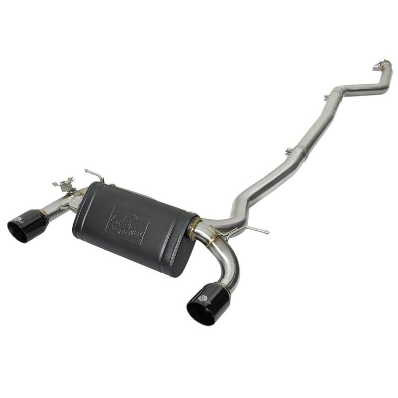 aFe MACHForce XP Exhausts Cat-Back SS 16-17 BMW 340i/iX 440i/iX (F3X) L6-3.0L (B58) w/Black Tips-SR1 Performance