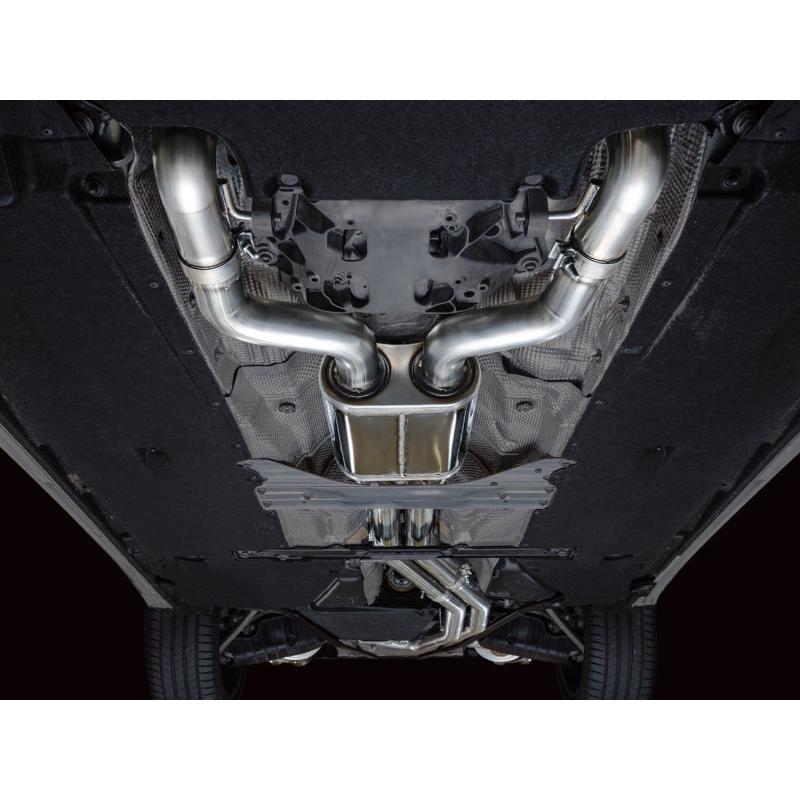 AWE Tuning 19-23 Audi C8 S6/S7 2.9T V6 AWD Touring Edition Exhaust - Chrome Silver Tips-SR1 Performance