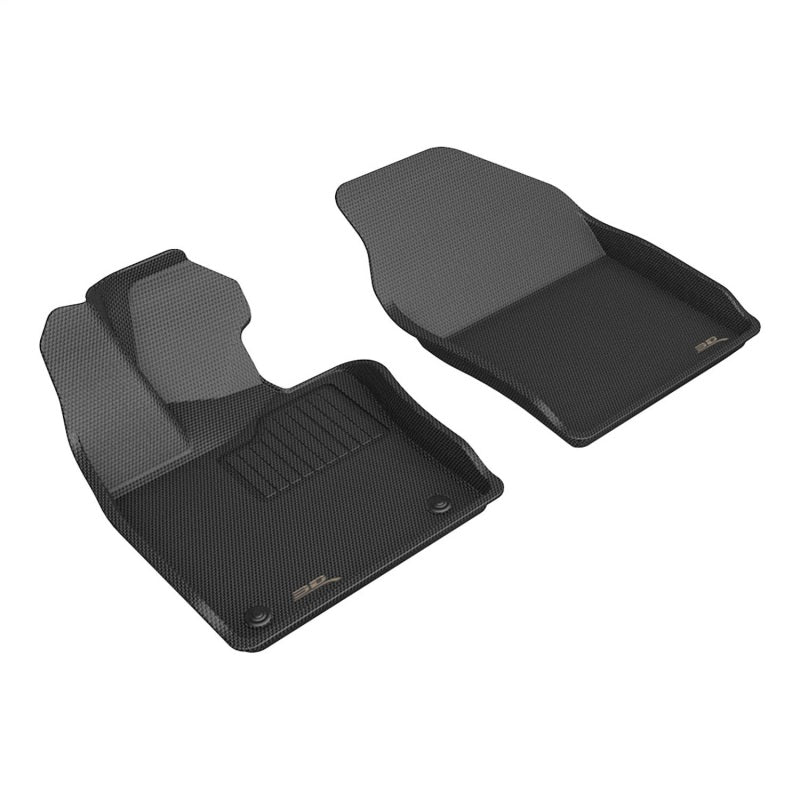3D MAXider 2023 Toyota Prius Kagu Black Floor Mat - Row 1-SR1 Performance
