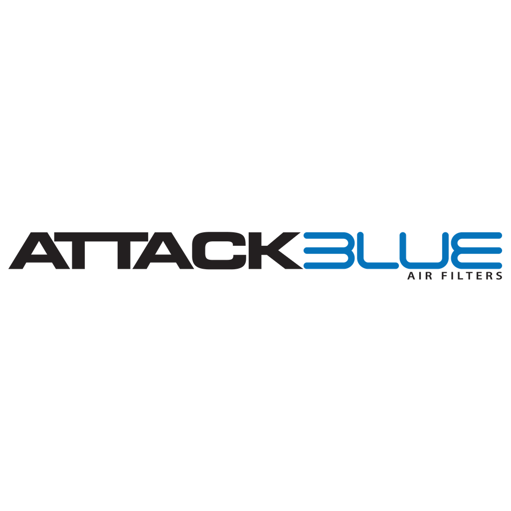 2024-26 Mustang GT / Dark Horse Attack Blue High Velocity Dry Nanofiber Performance Filters