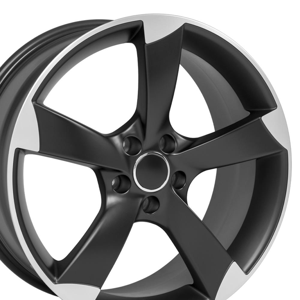 19" Replica AU29 fits Audi S4 19x8.5 Machined-SR1 Performance