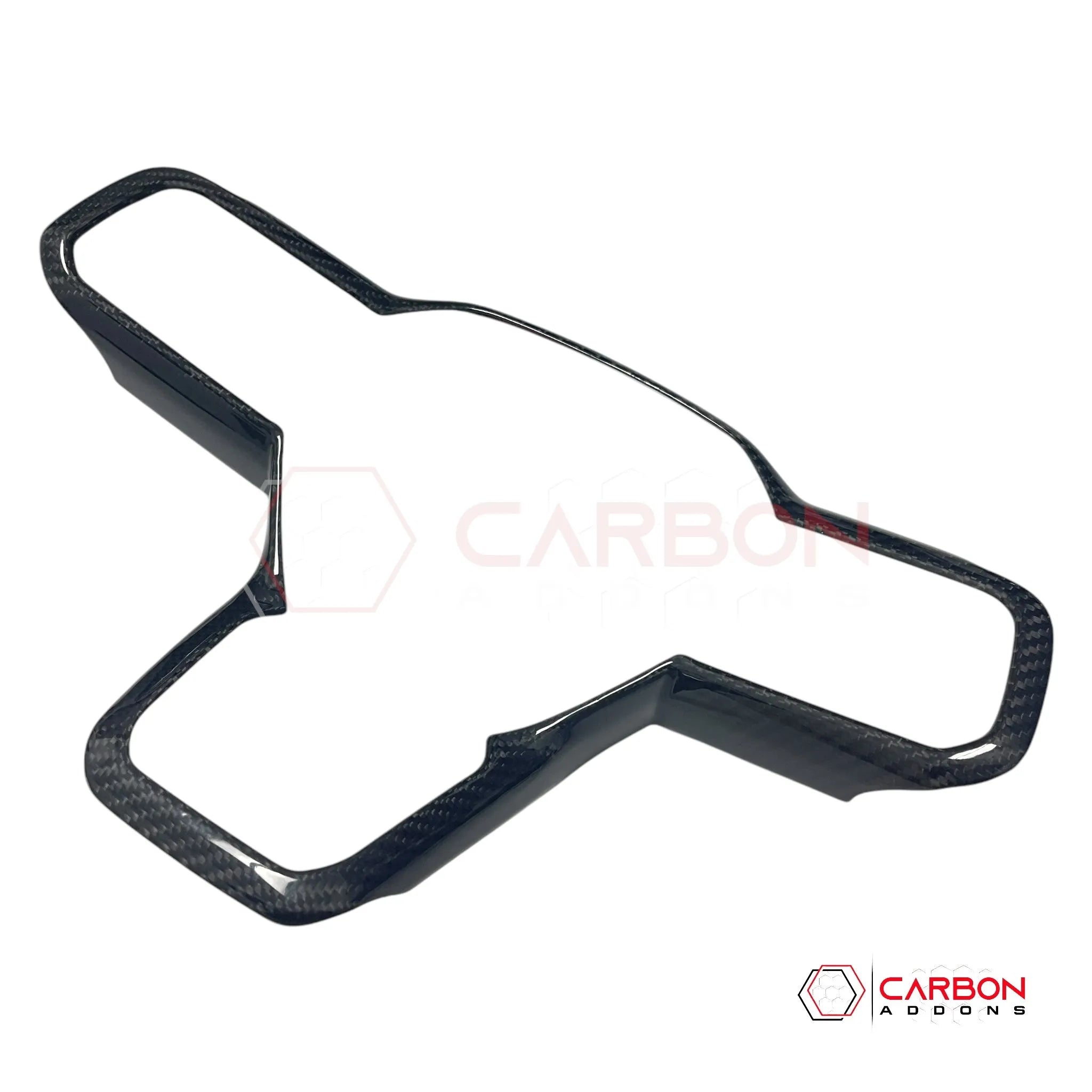 2024+ S650 Mustang Hard Carbon Fiber Steering Wheel Trim Covers