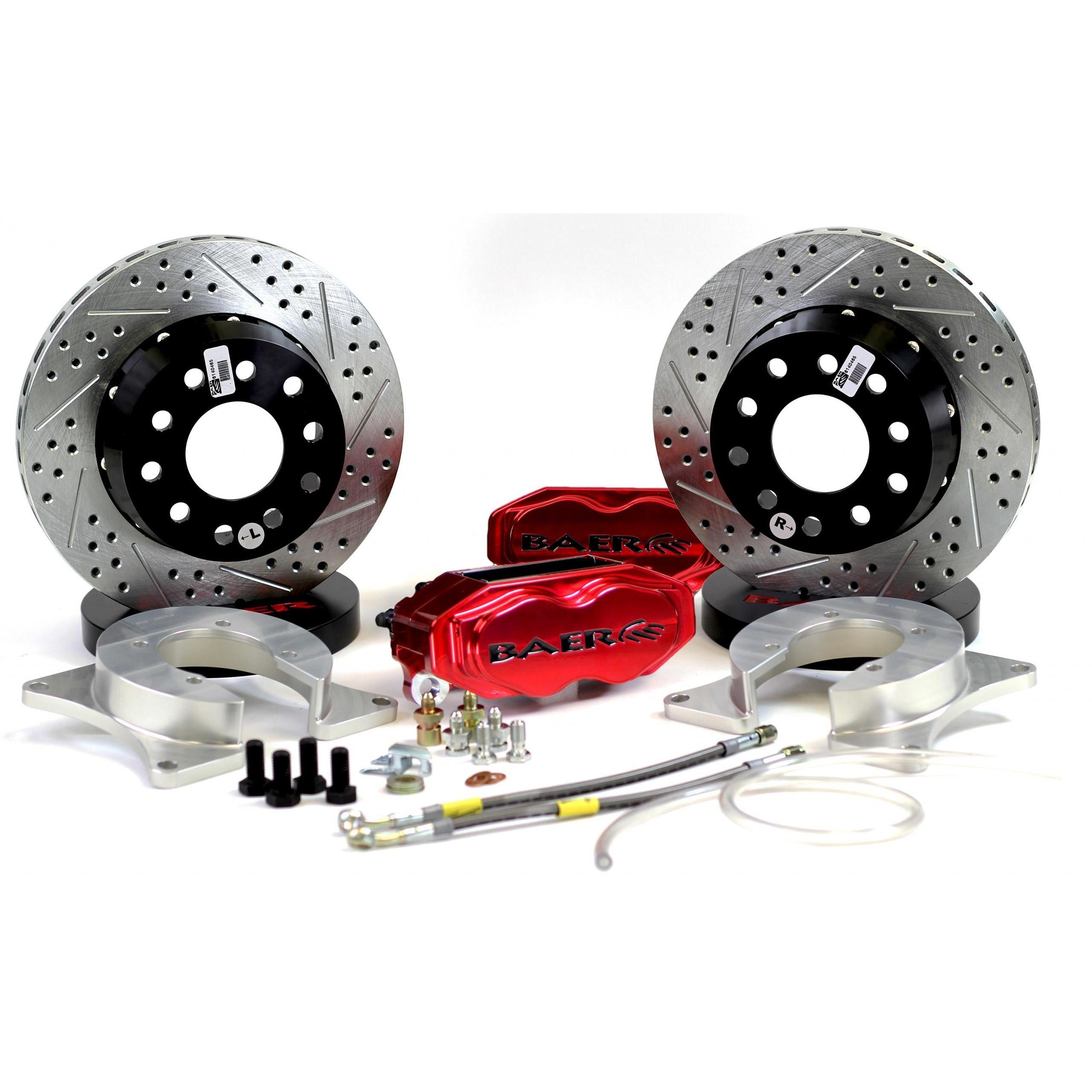 Deep Stage SS4+ Rear Bra ke System 15- Mustang