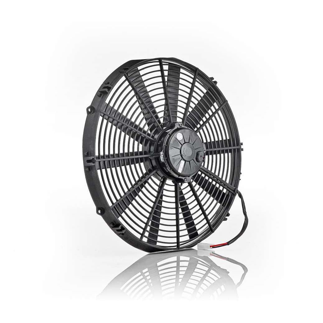 16in Electric Fan Puller Black Straight Blade