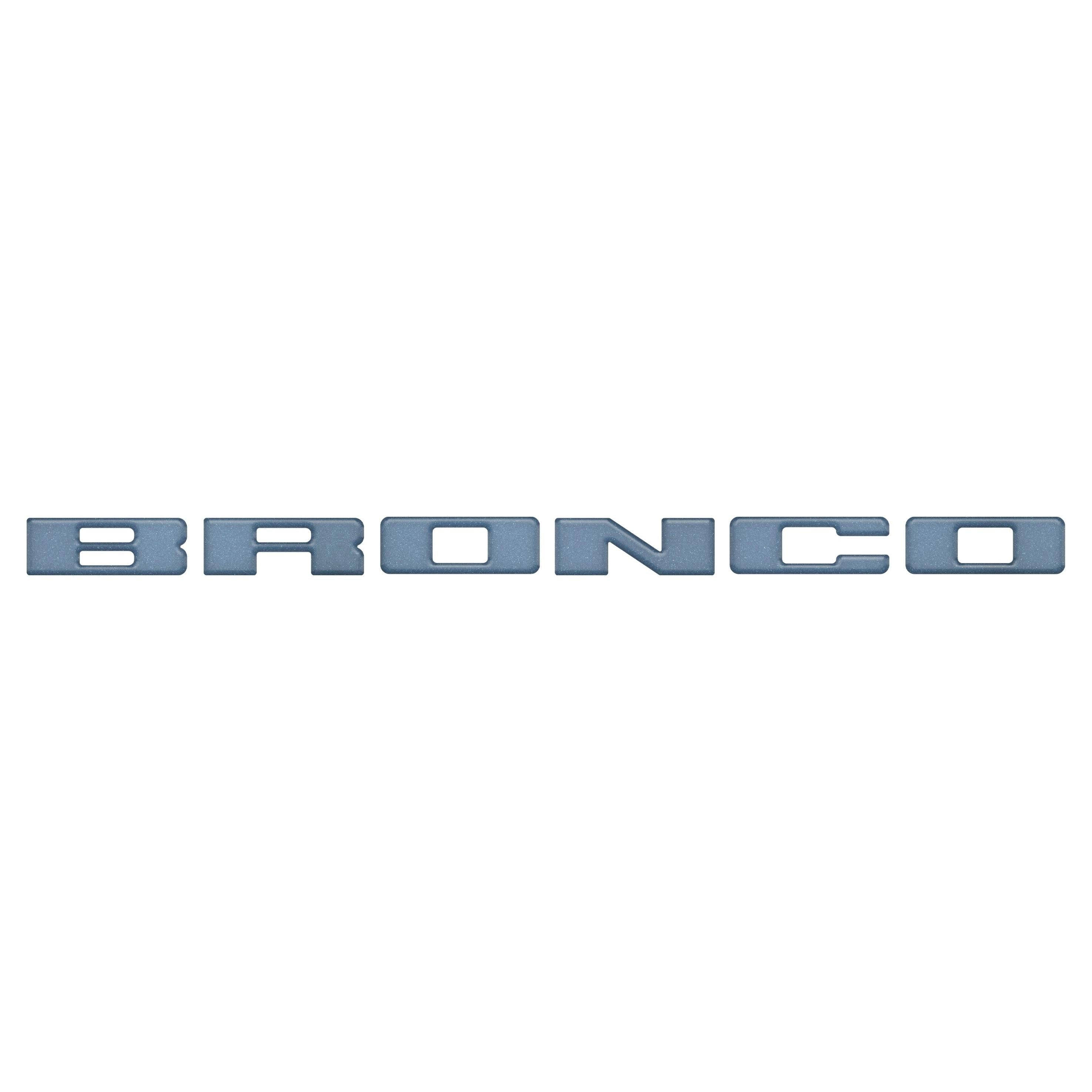 Front Grille Letters Overlays Fits 2021-2026 Ford Bronco Sport