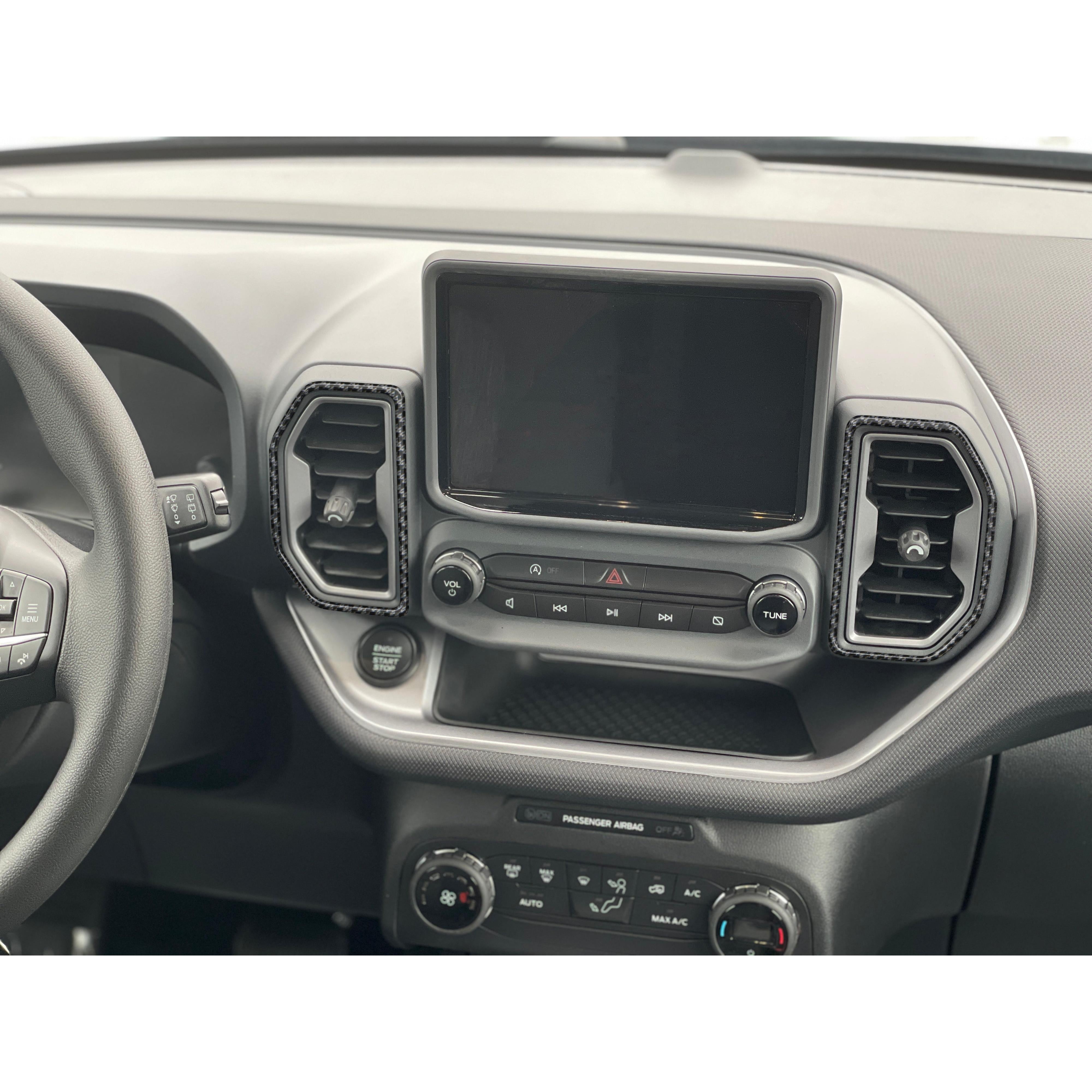 A/C Vent Surround Accent Overlays Fits 2021-2024 Ford Bronco Sport
