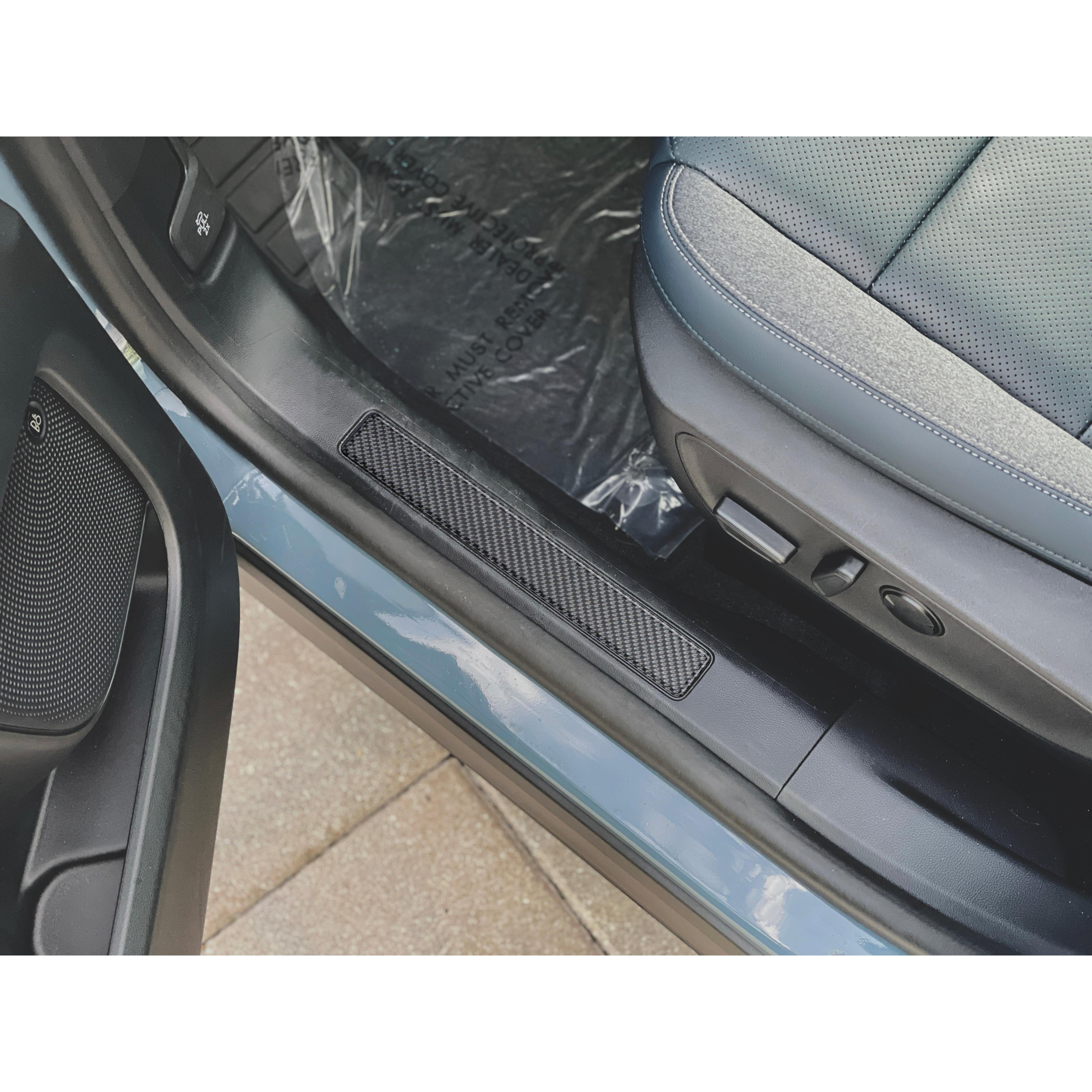 Front Door Sill Accent Overlays Fits 2021-2024 Ford Bronco Sport