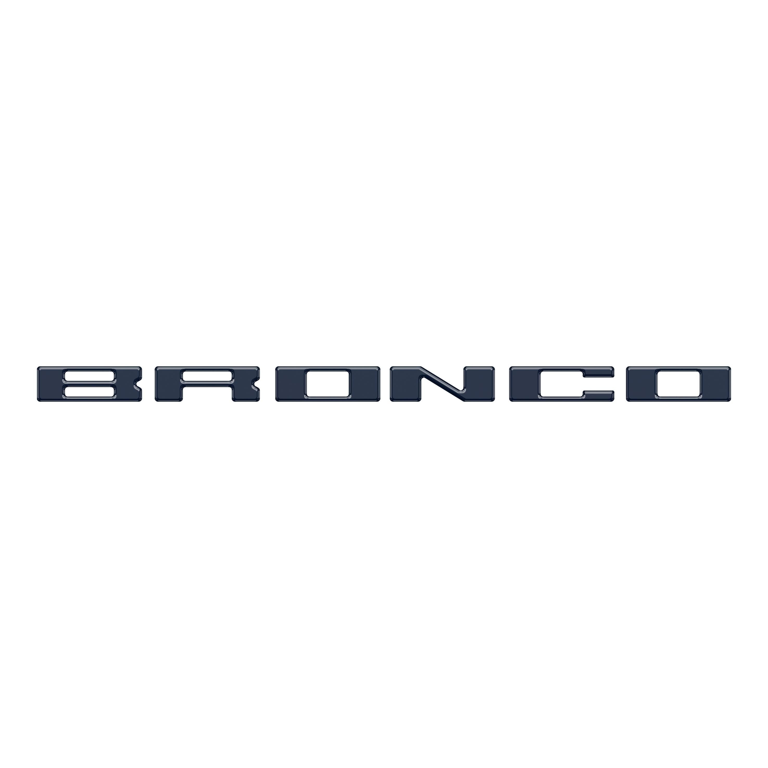 Glove Box Letters Inserts Fits 2021-2026 Ford Bronco