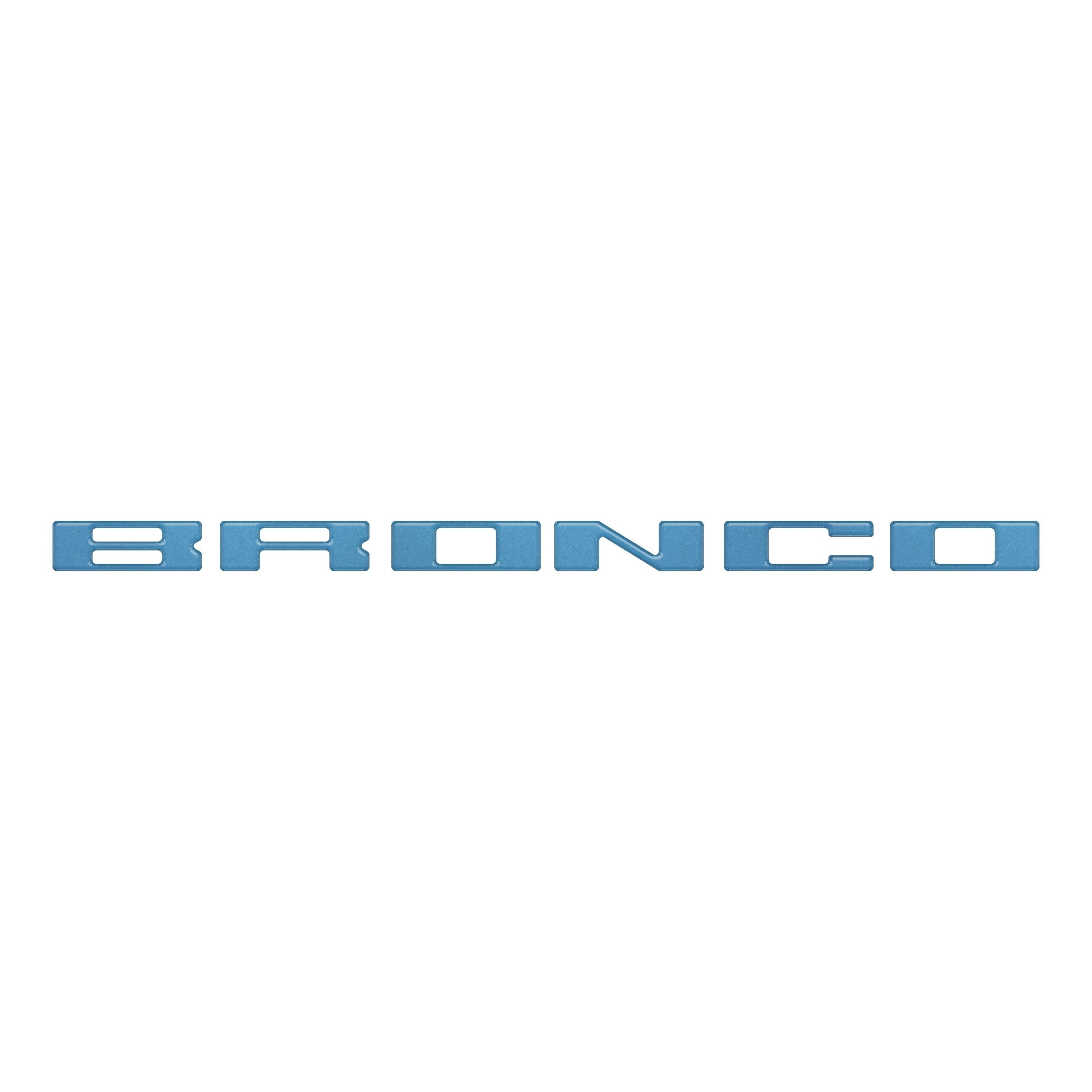 Glove Box Letters Inserts Fits 2021-2026 Ford Bronco