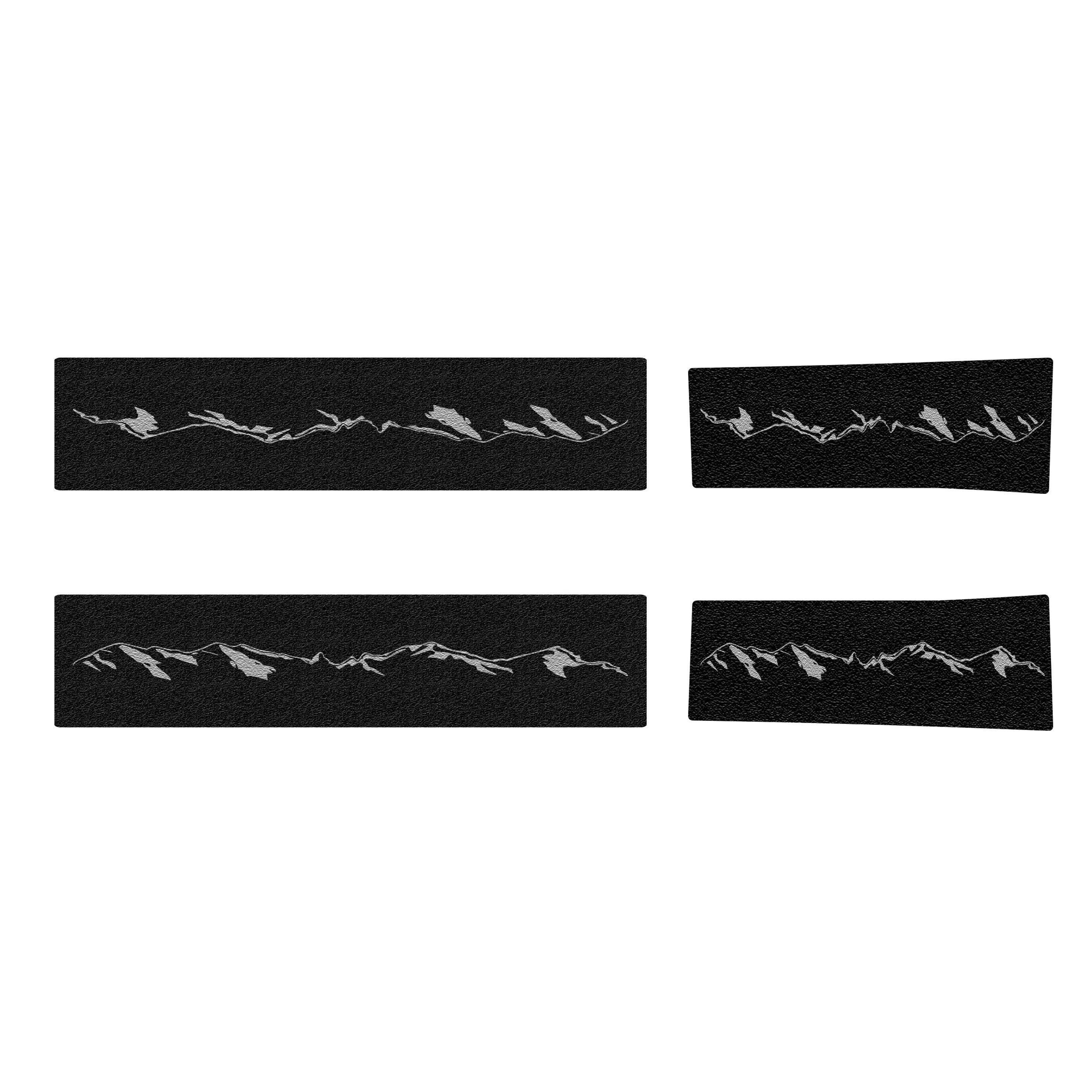 Door Sill Protection Overlays (4 Door) Fits 2021-2026 Ford Bronco Sport