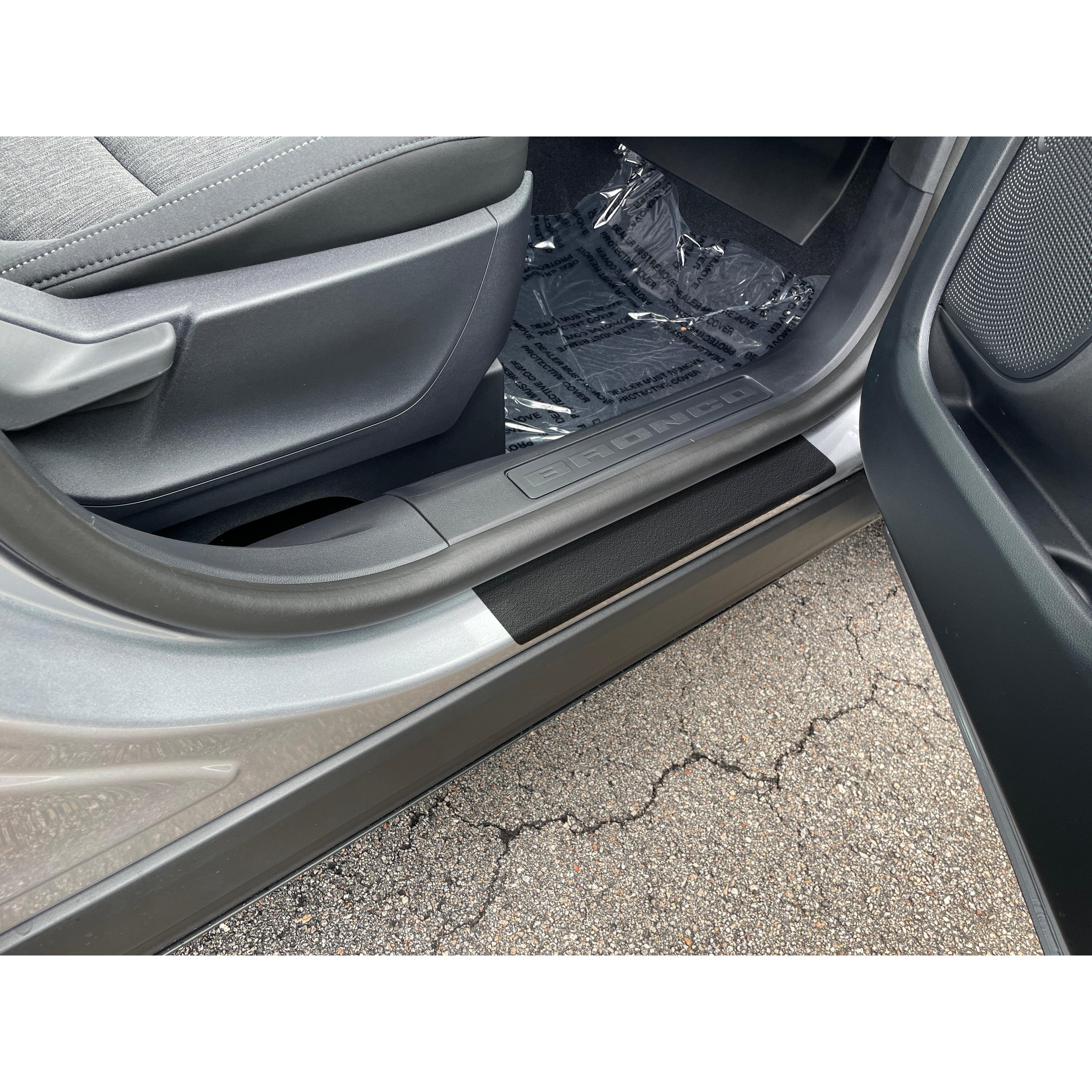 Door Sill Protection Overlays (4 Door) Fits 2021-2026 Ford Bronco Sport