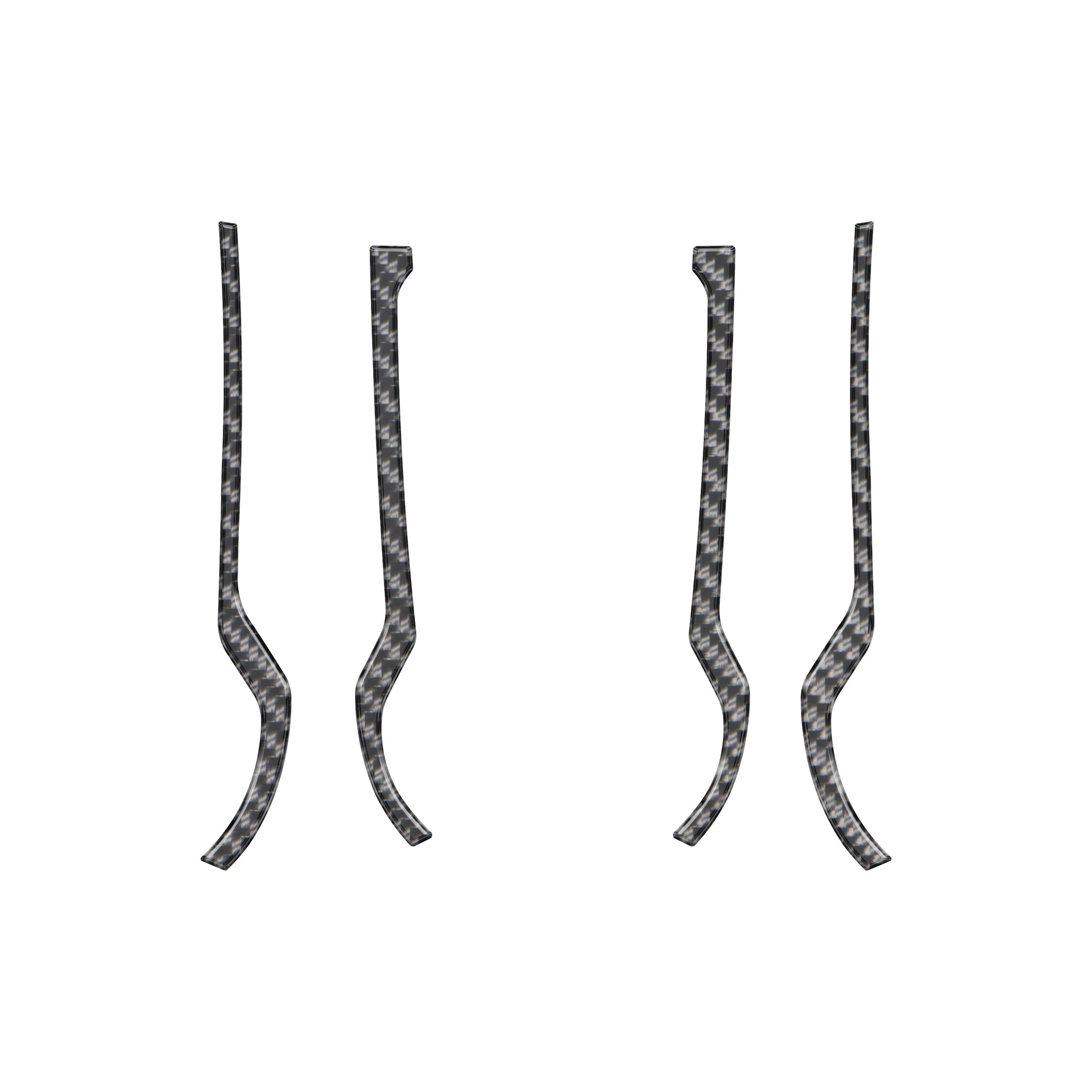 Front Grab Rail Line Inserts Fits 2021-2026 Ford Bronco