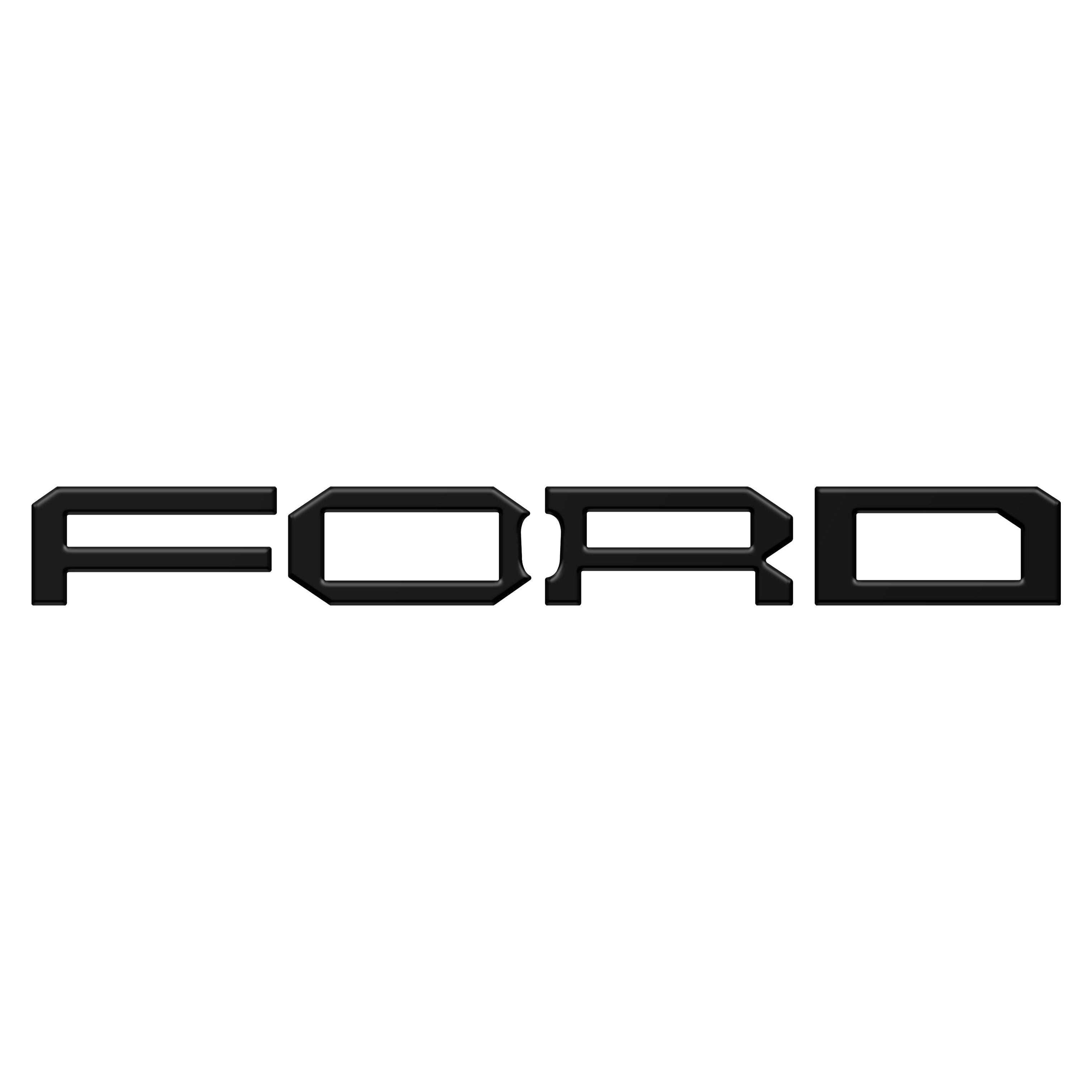 Raptor Front Grill Letter Overlays Fits 2022-2026 Ford Bronco