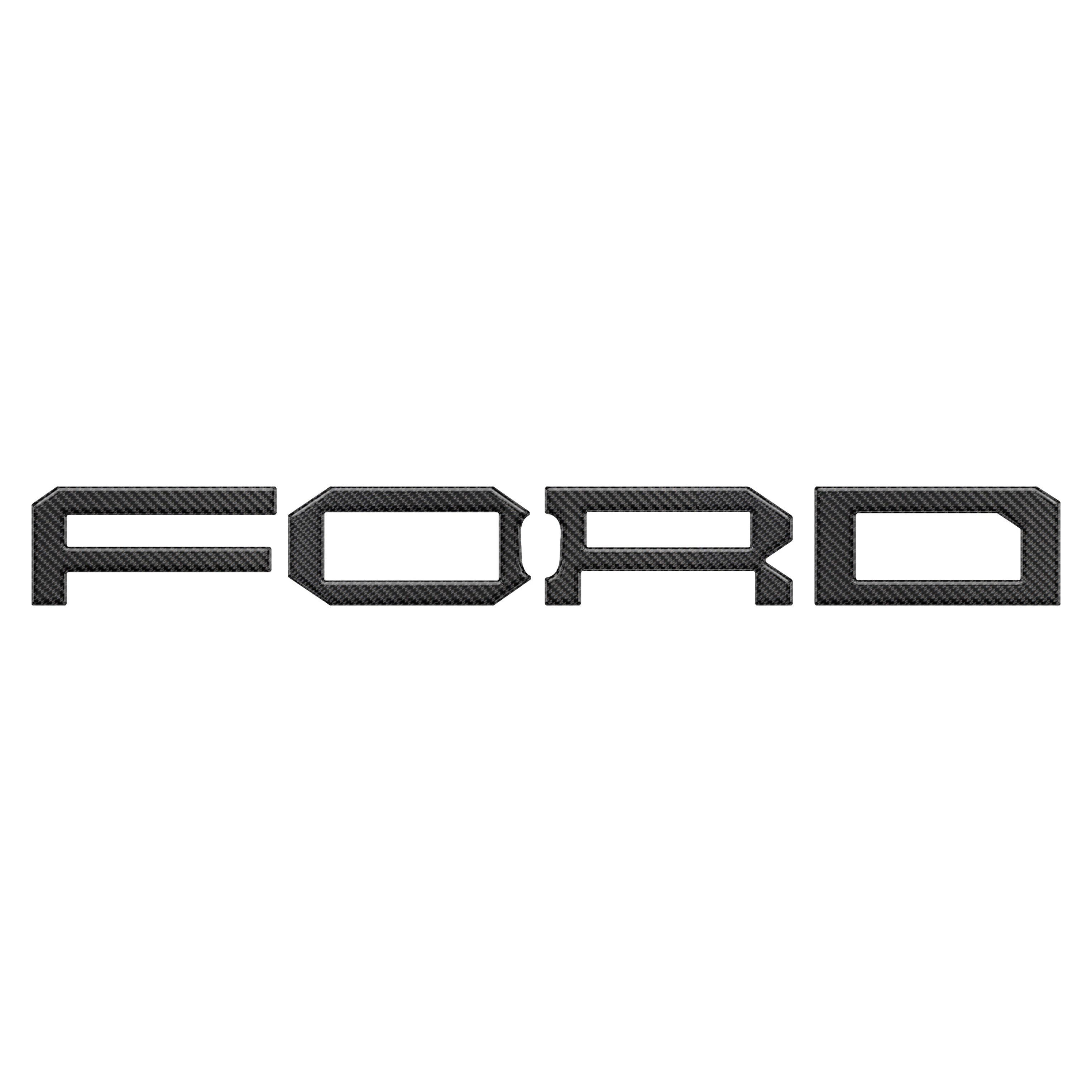 Raptor Front Grill Letter Overlays Fits 2022-2026 Ford Bronco