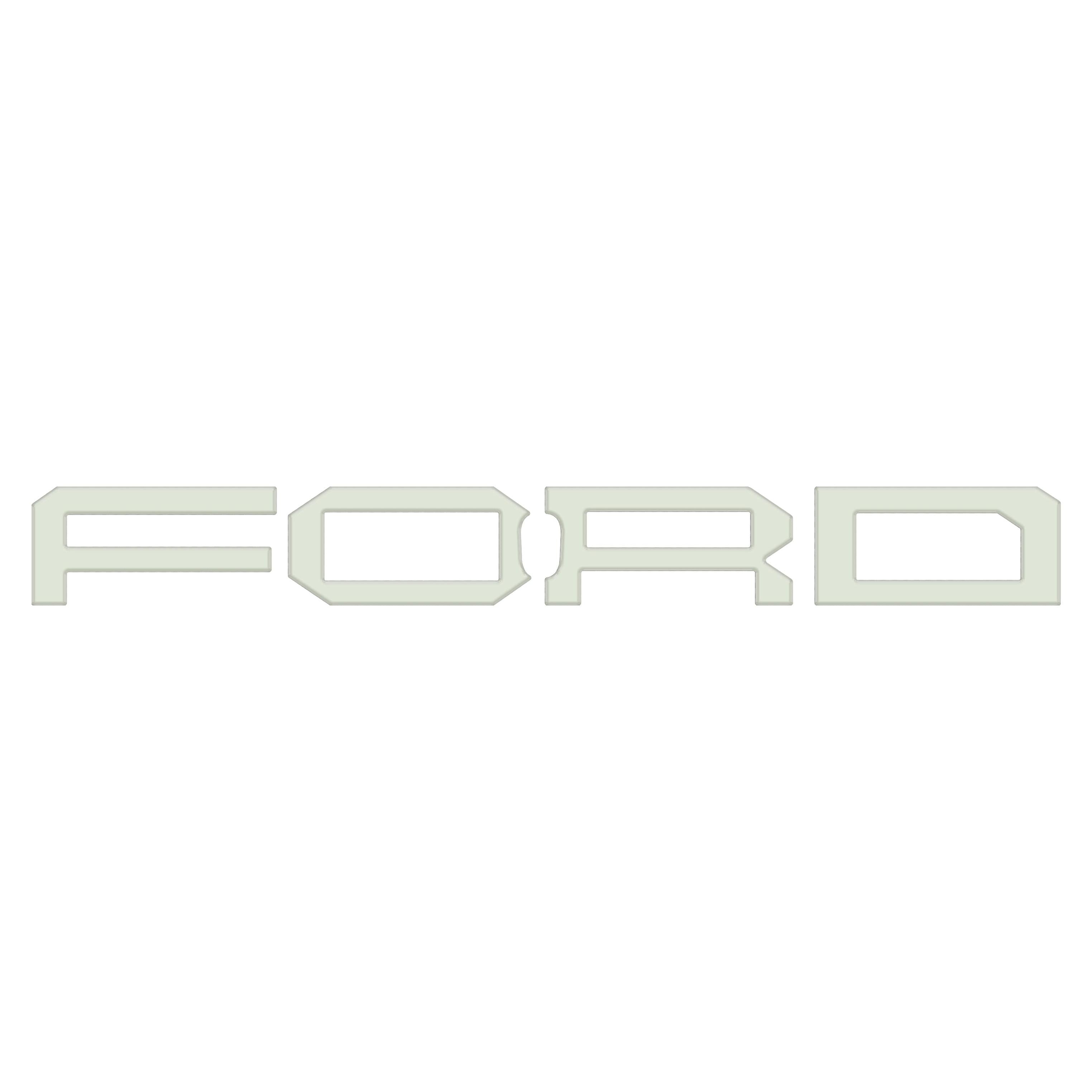 Raptor Front Grill Letter Overlays Fits 2022-2026 Ford Bronco