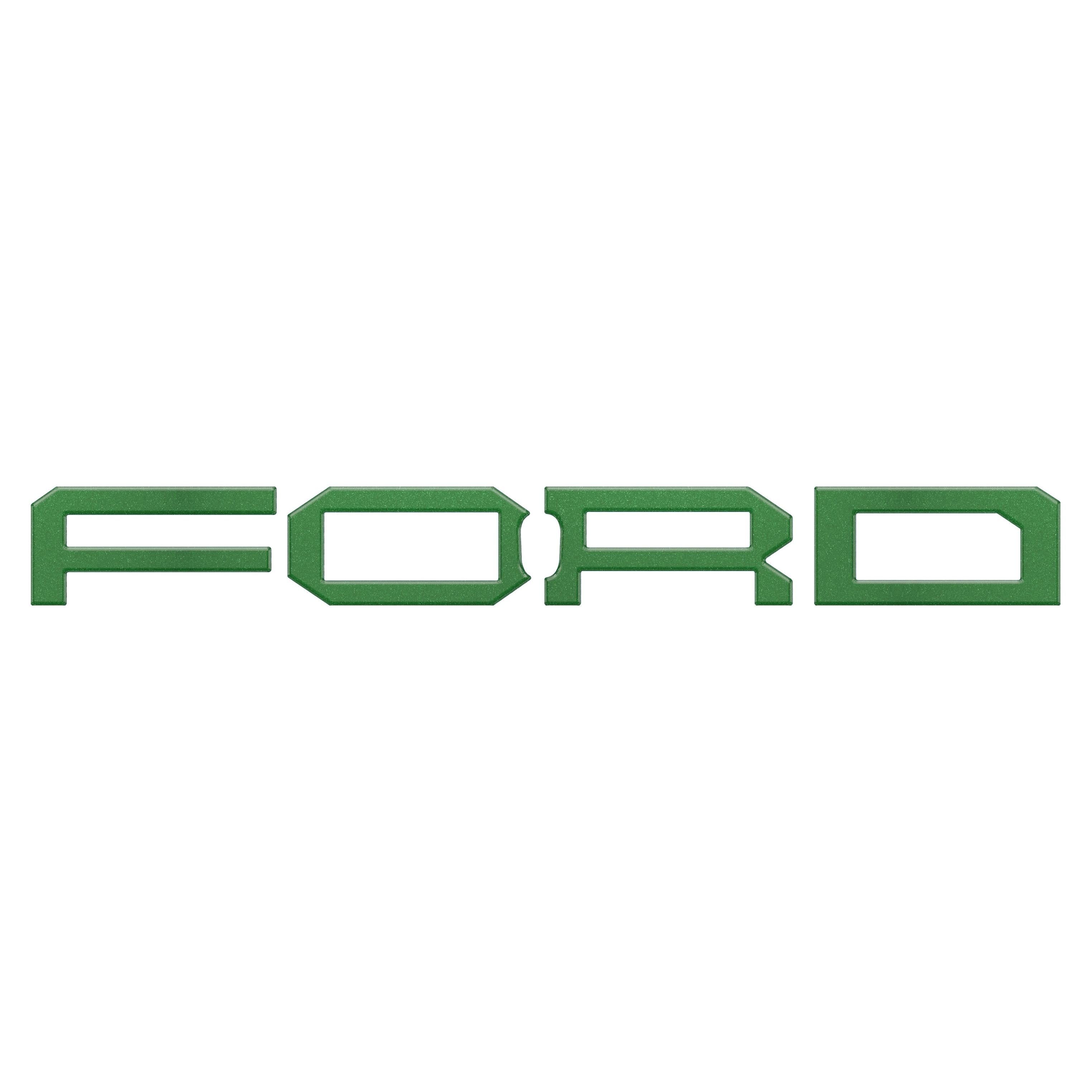 Raptor Front Grill Letter Overlays Fits 2022-2026 Ford Bronco