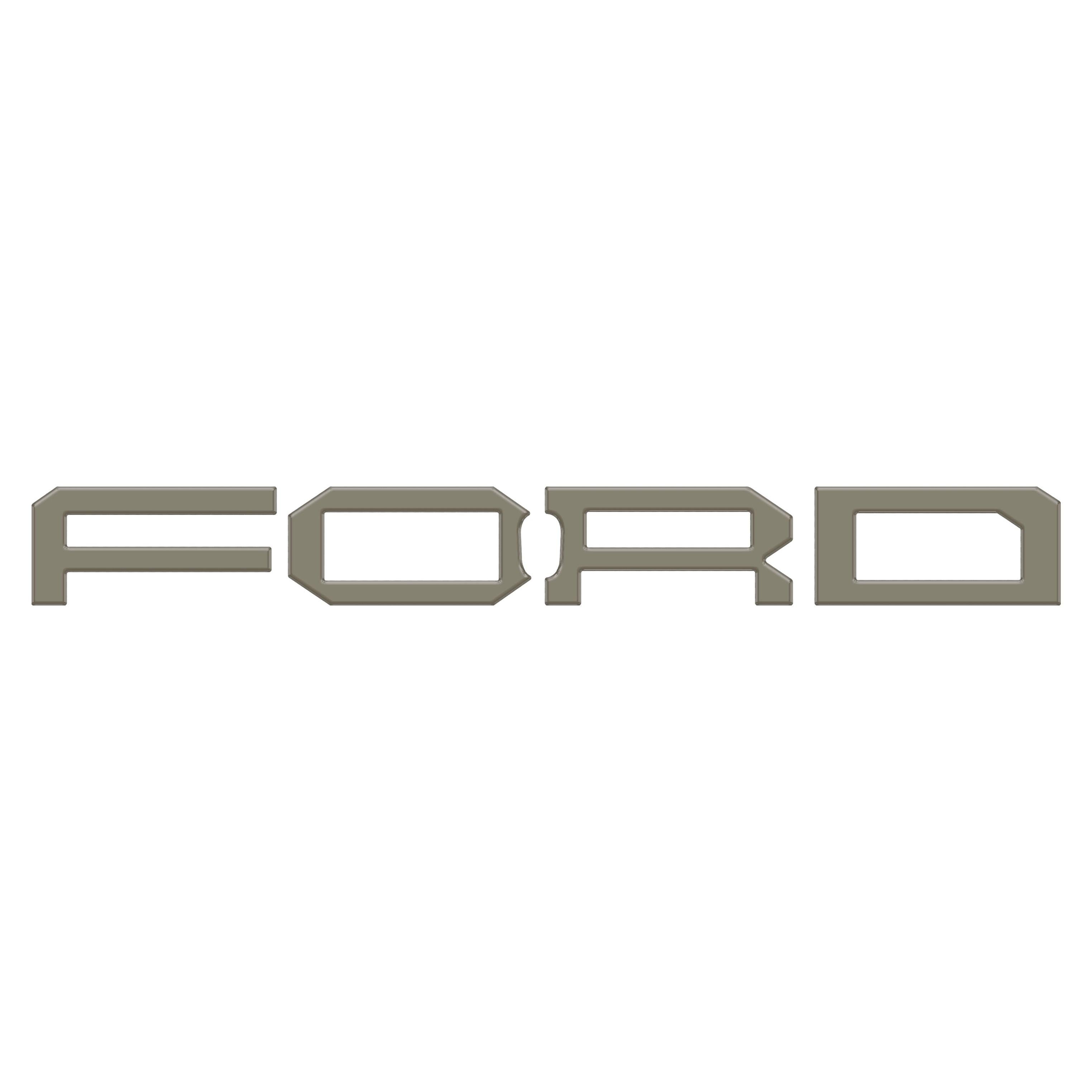 Raptor Front Grill Letter Overlays Fits 2022-2026 Ford Bronco