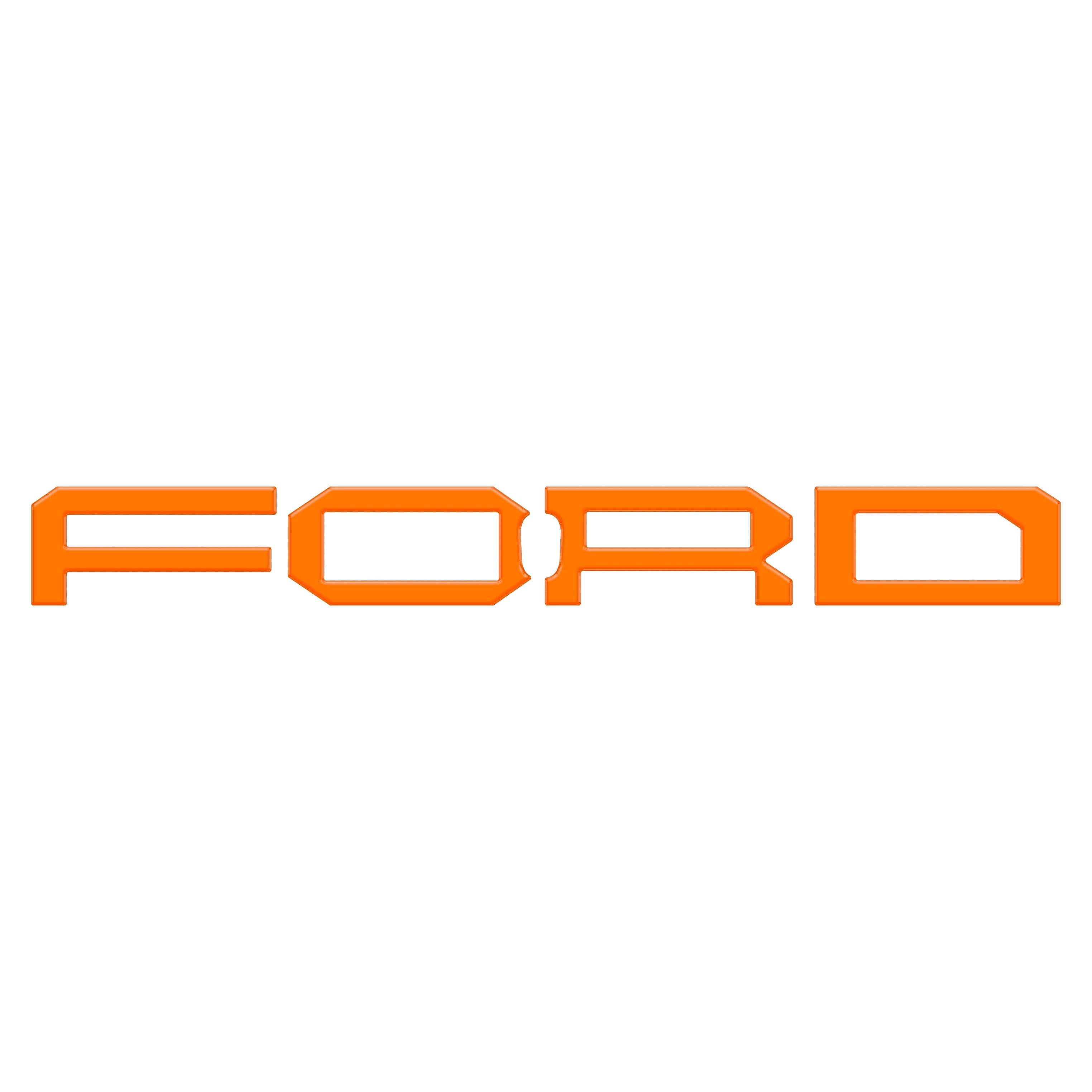 Raptor Front Grill Letter Overlays Fits 2022-2026 Ford Bronco