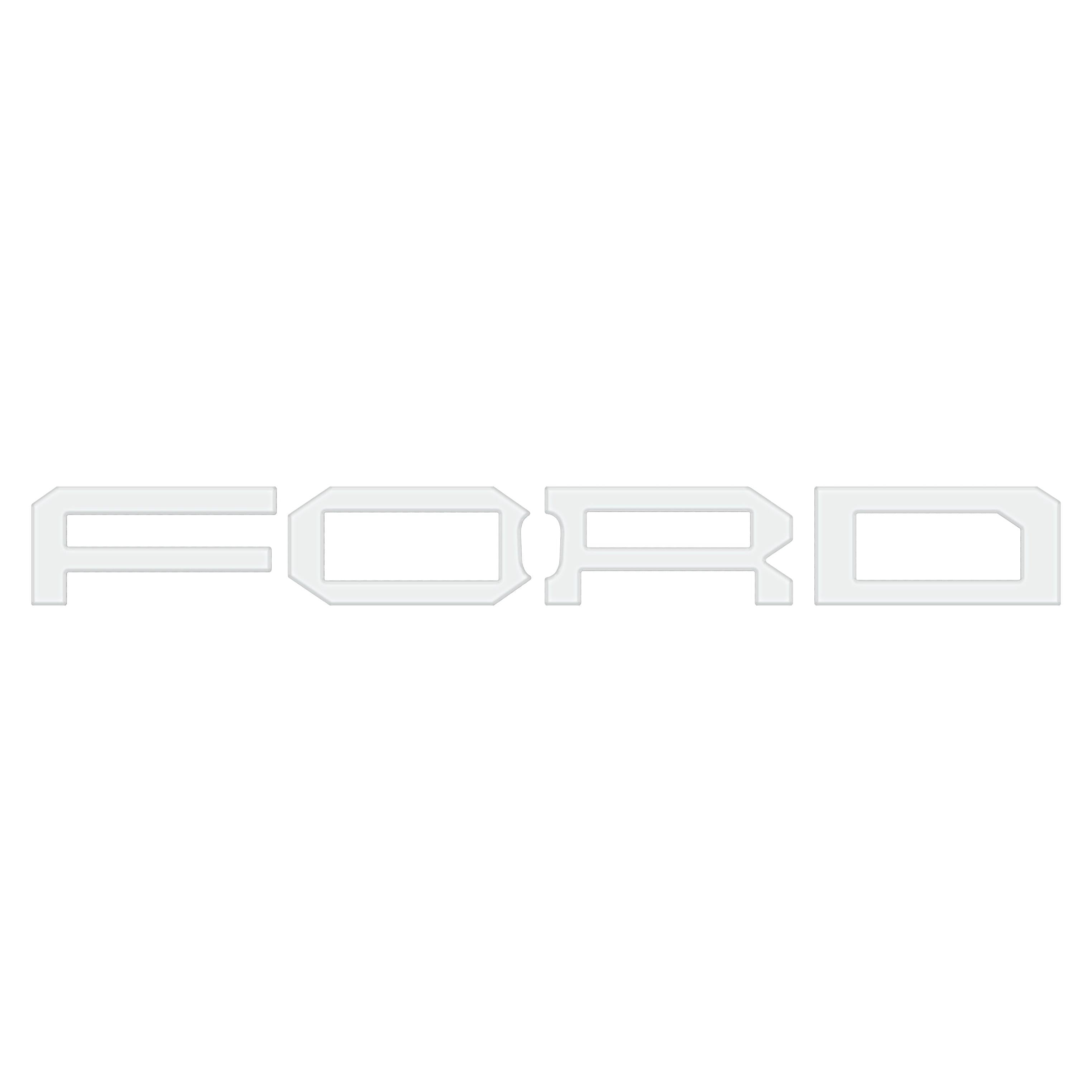 Raptor Front Grill Letter Overlays Fits 2022-2026 Ford Bronco