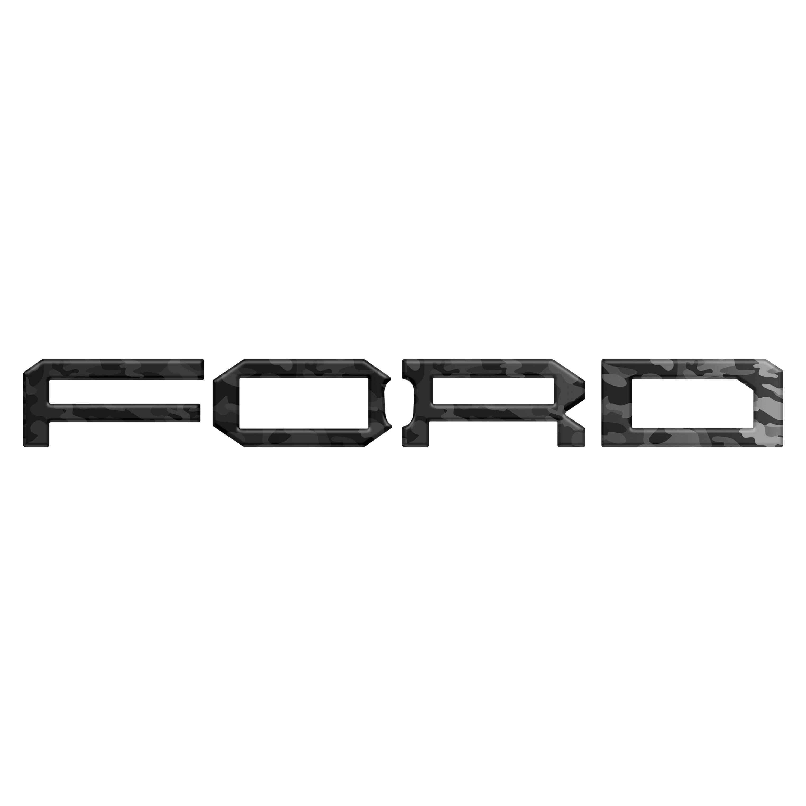 Raptor Front Grill Letter Overlays Fits 2022-2026 Ford Bronco