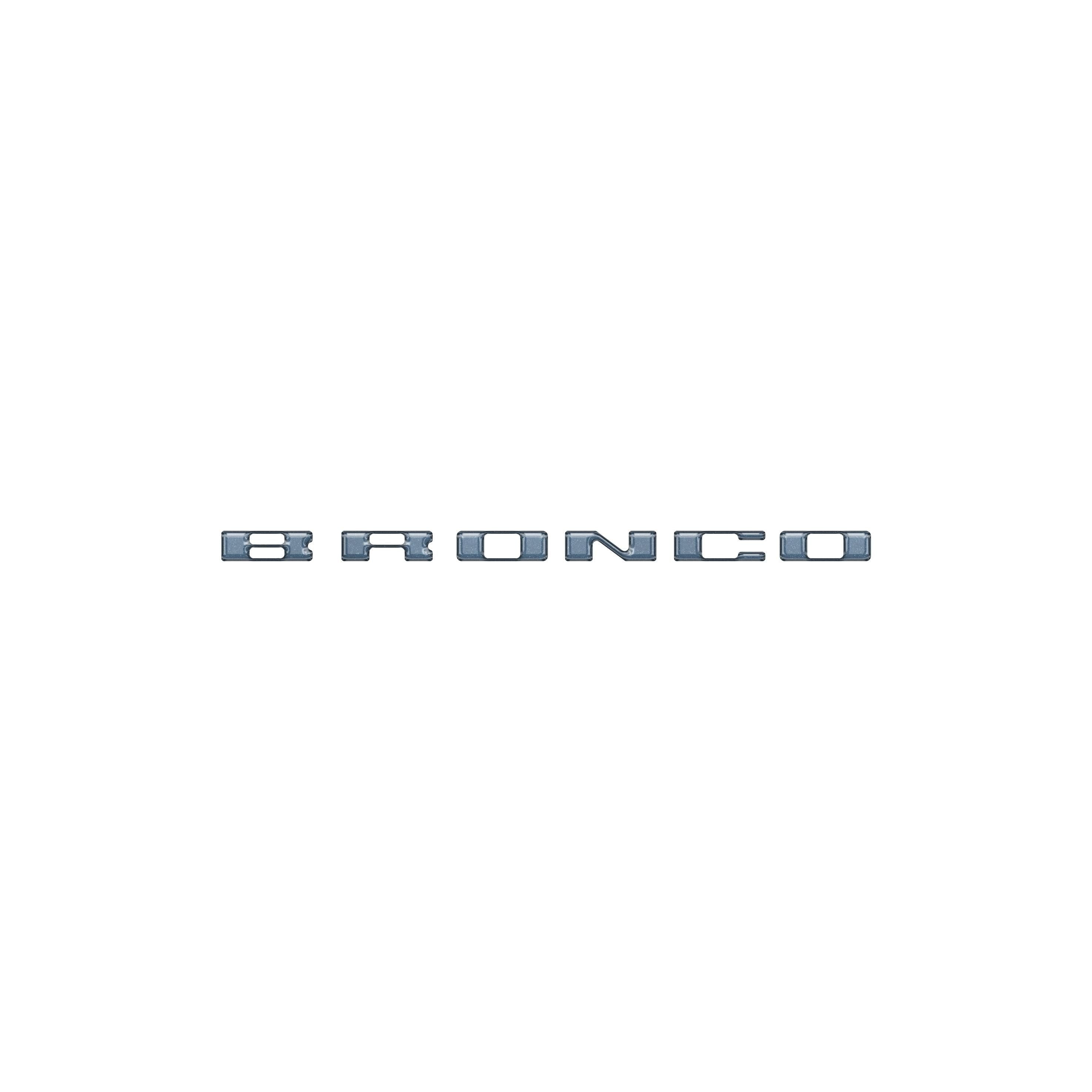 Passenger Dash Letter Inserts Fits 2025-2026 Ford Bronco Sport