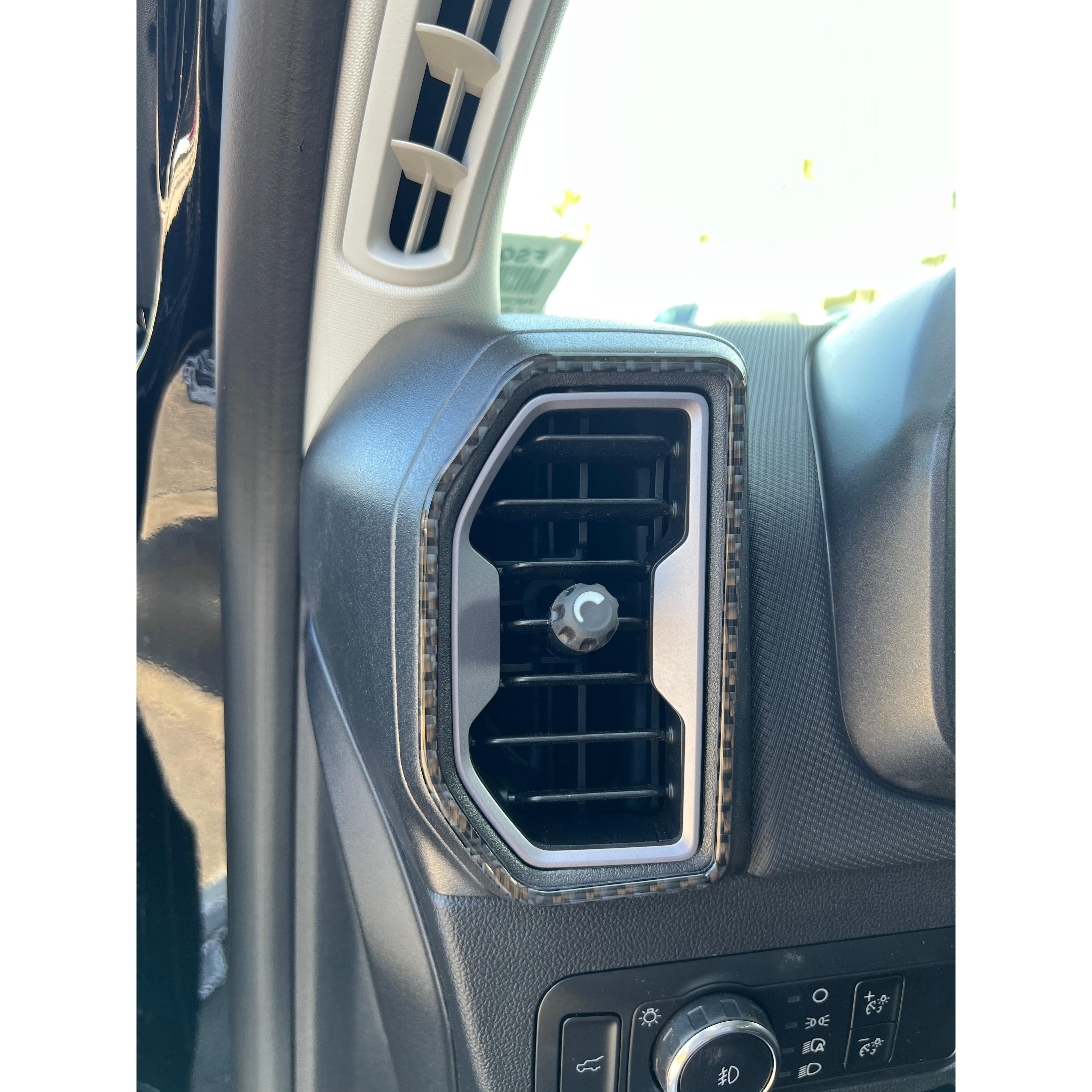 AC Vent Surround Accent Trim Fits 2025-2026 Ford Bronco Sport