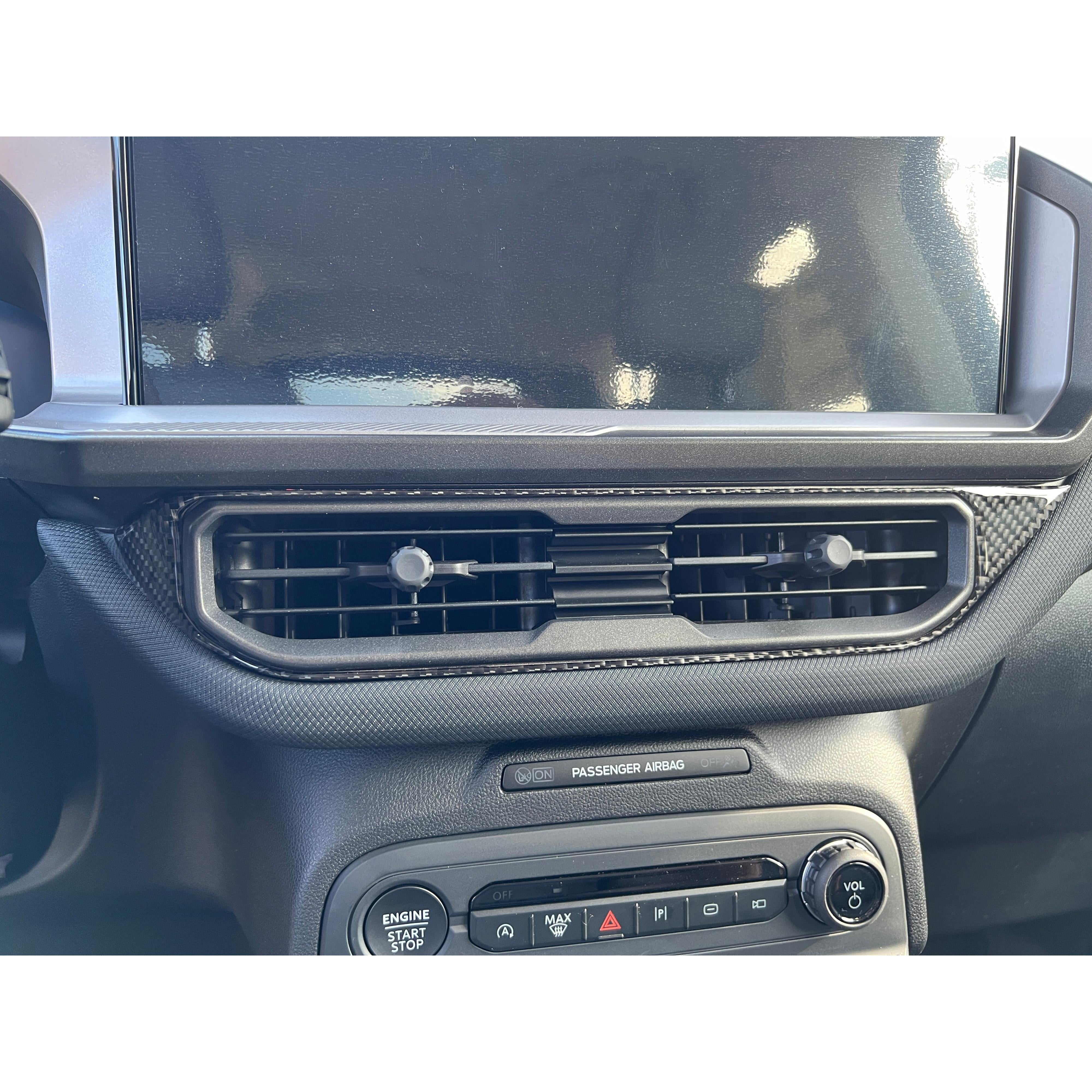 AC Vent Surround Accent Trim Fits 2025-2026 Ford Bronco Sport