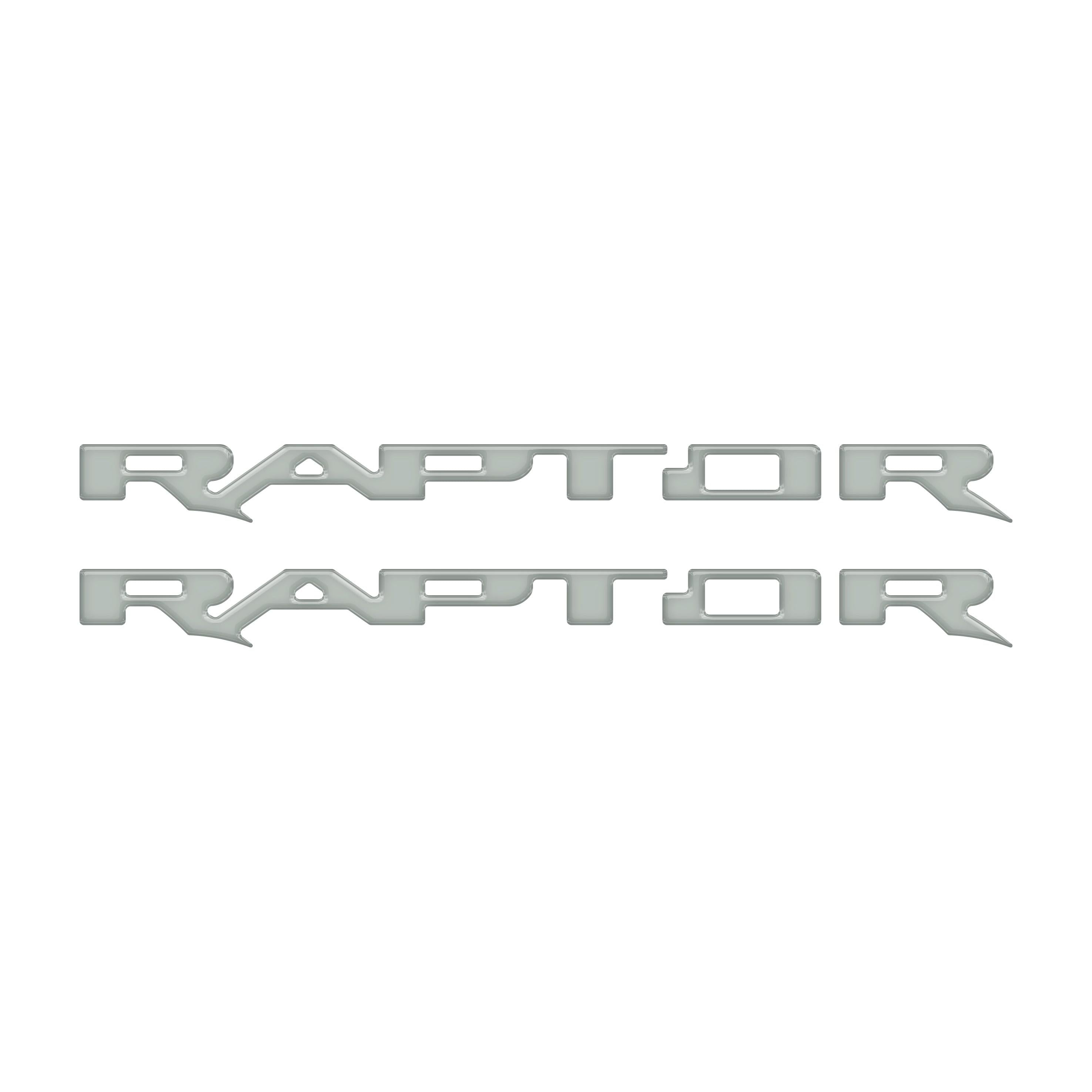 Raptor Running Board Letter Overlays Fits 2022-2026 Ford Bronco Raptor