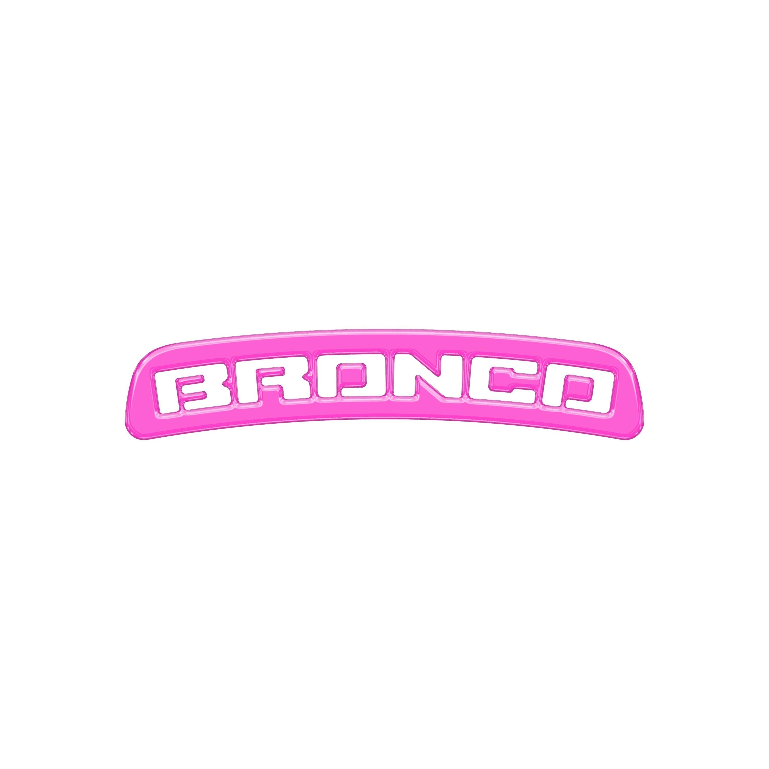 Third Brake Light Overlay Fits 2021-2026 Ford Bronco