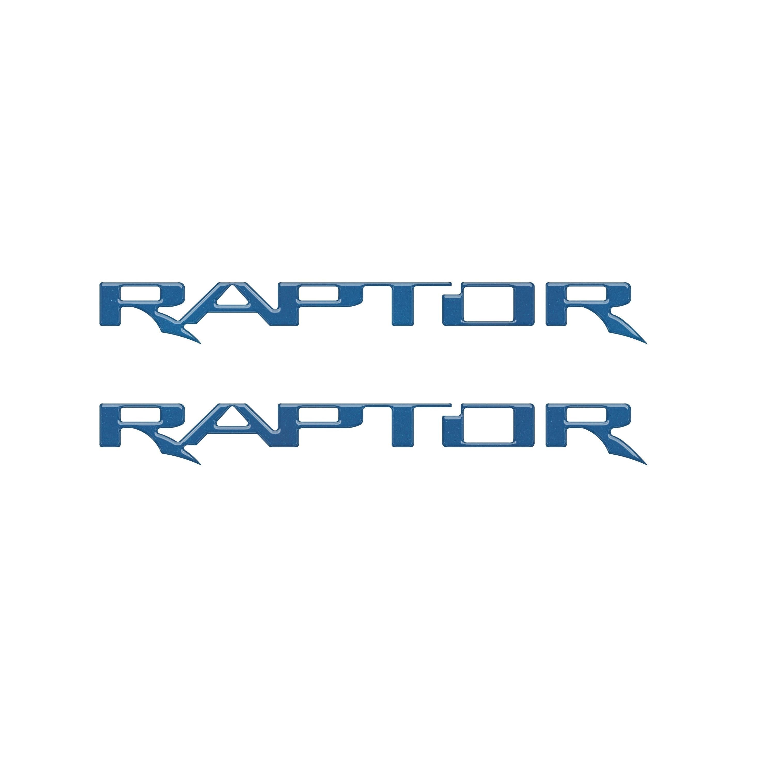 Raptor Floor Mat Emblem Inserts Fits 2022-2026 Ford Bronco Raptor