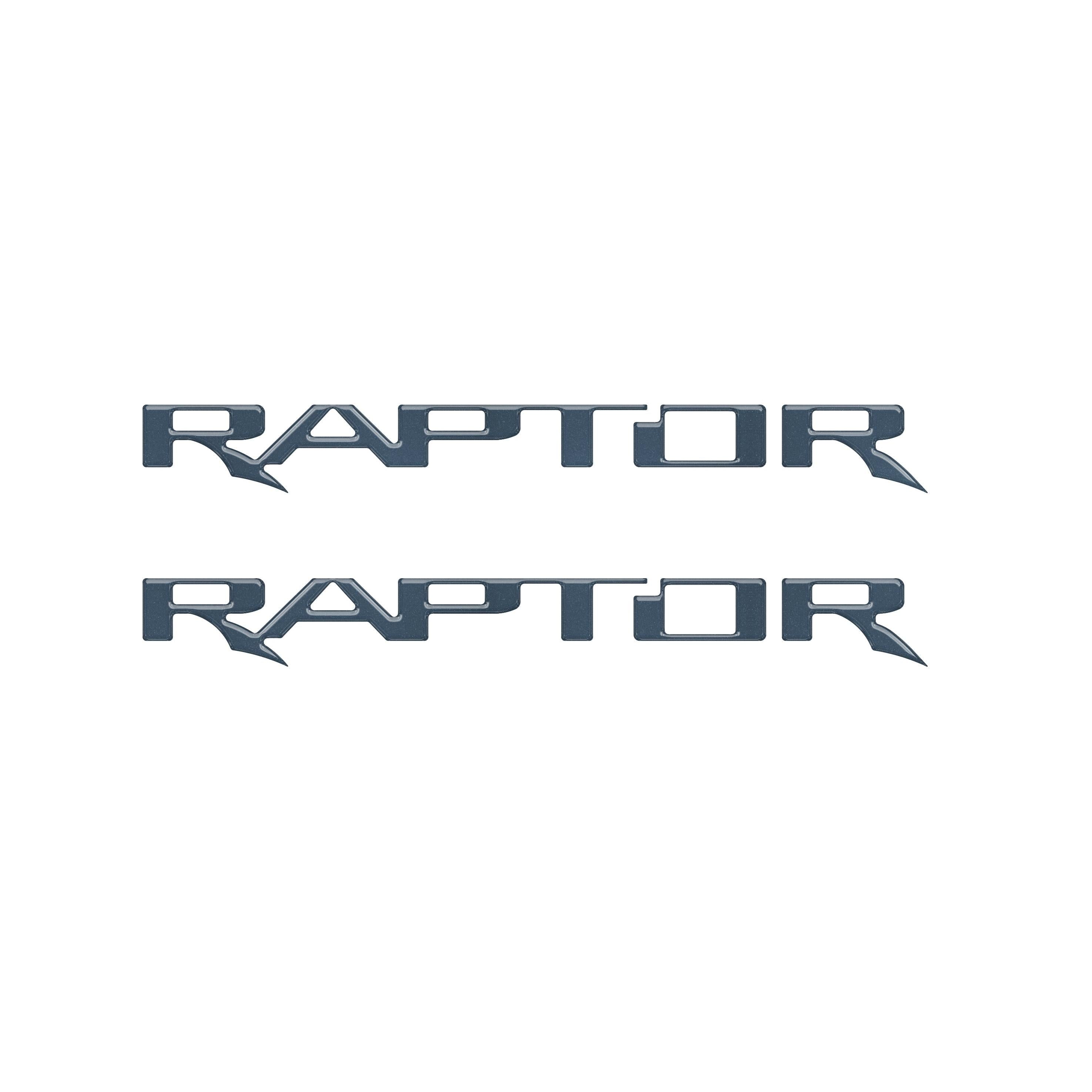 Raptor Floor Mat Emblem Inserts Fits 2022-2026 Ford Bronco Raptor