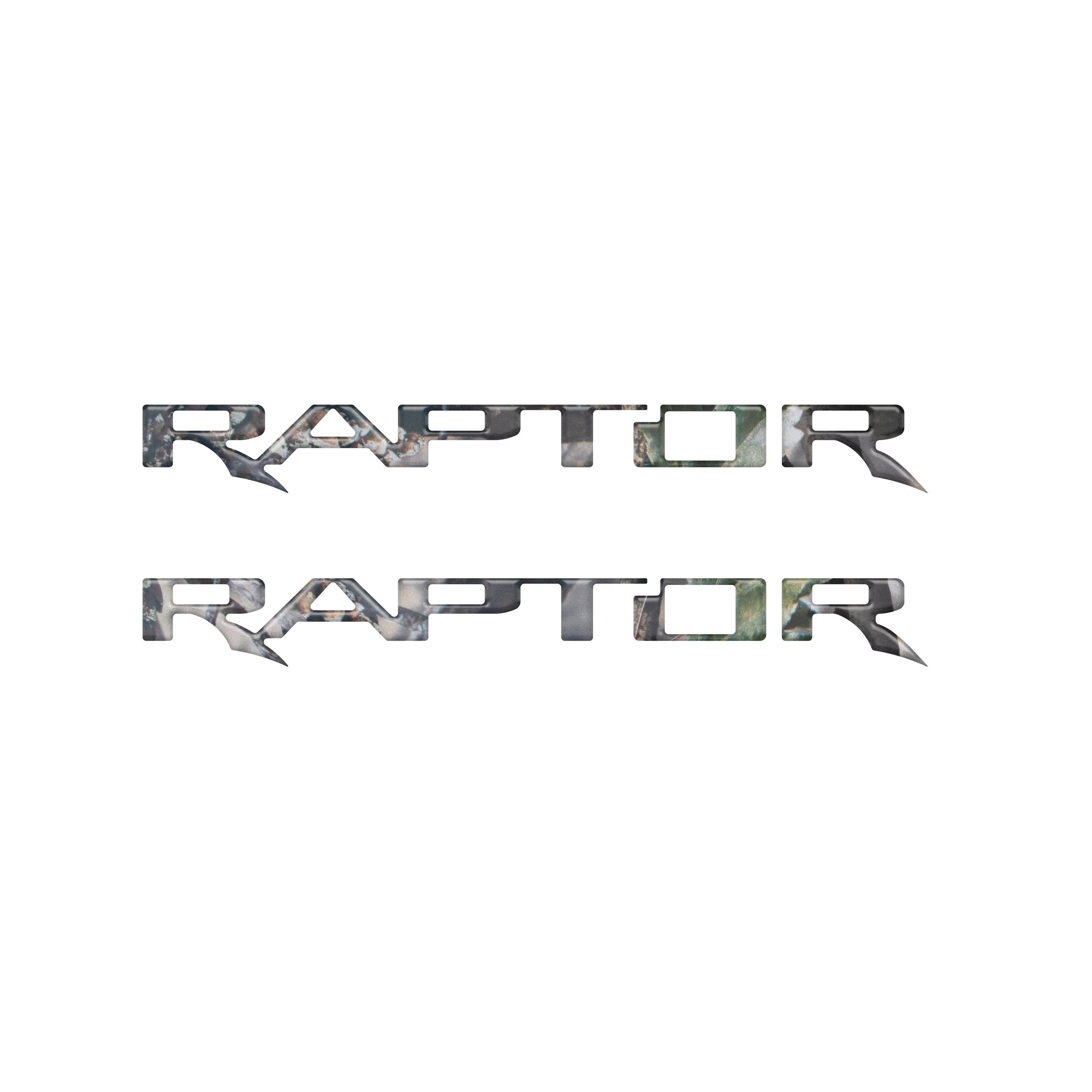 Raptor Floor Mat Emblem Inserts Fits 2022-2026 Ford Bronco Raptor