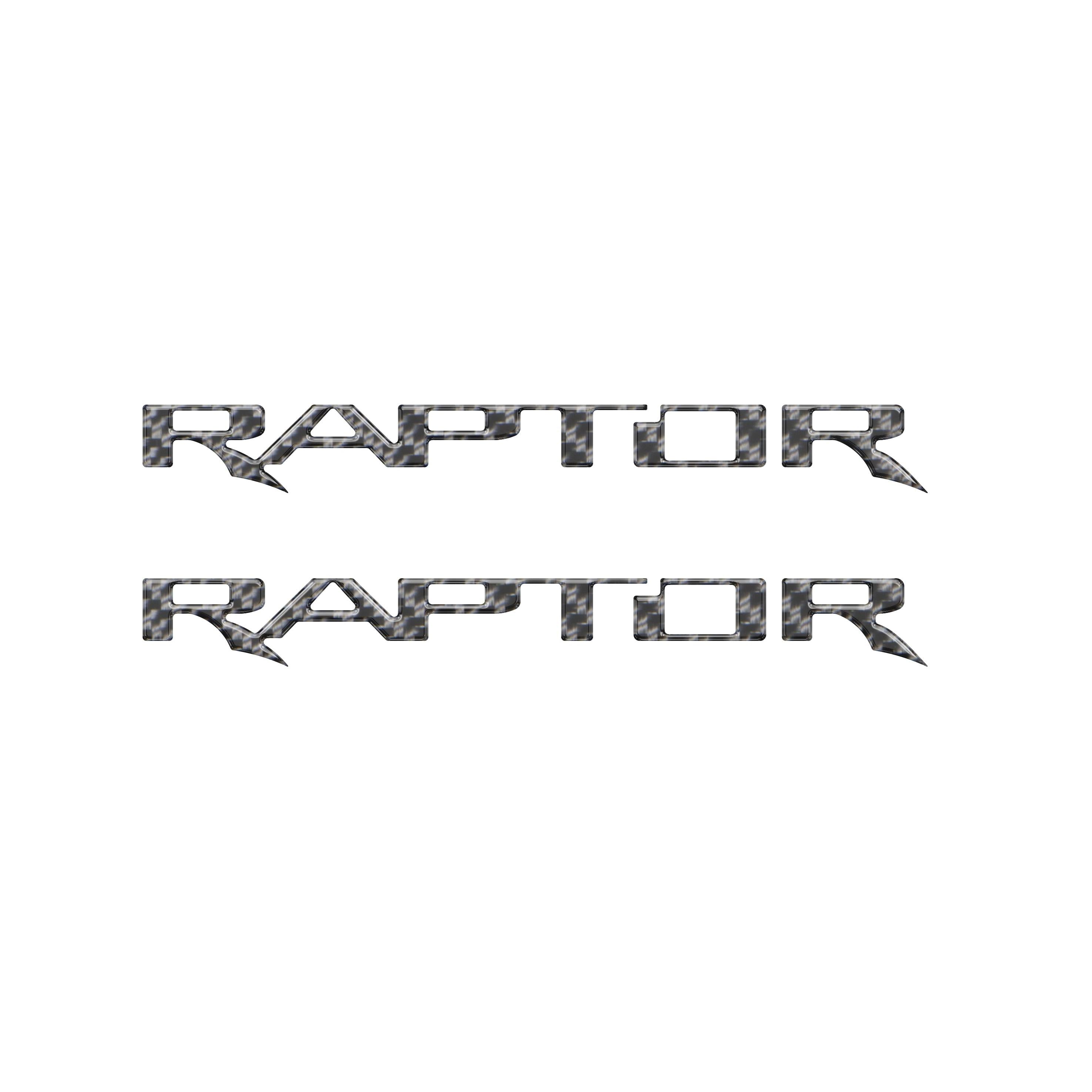Raptor Floor Mat Emblem Inserts Fits 2022-2026 Ford Bronco Raptor
