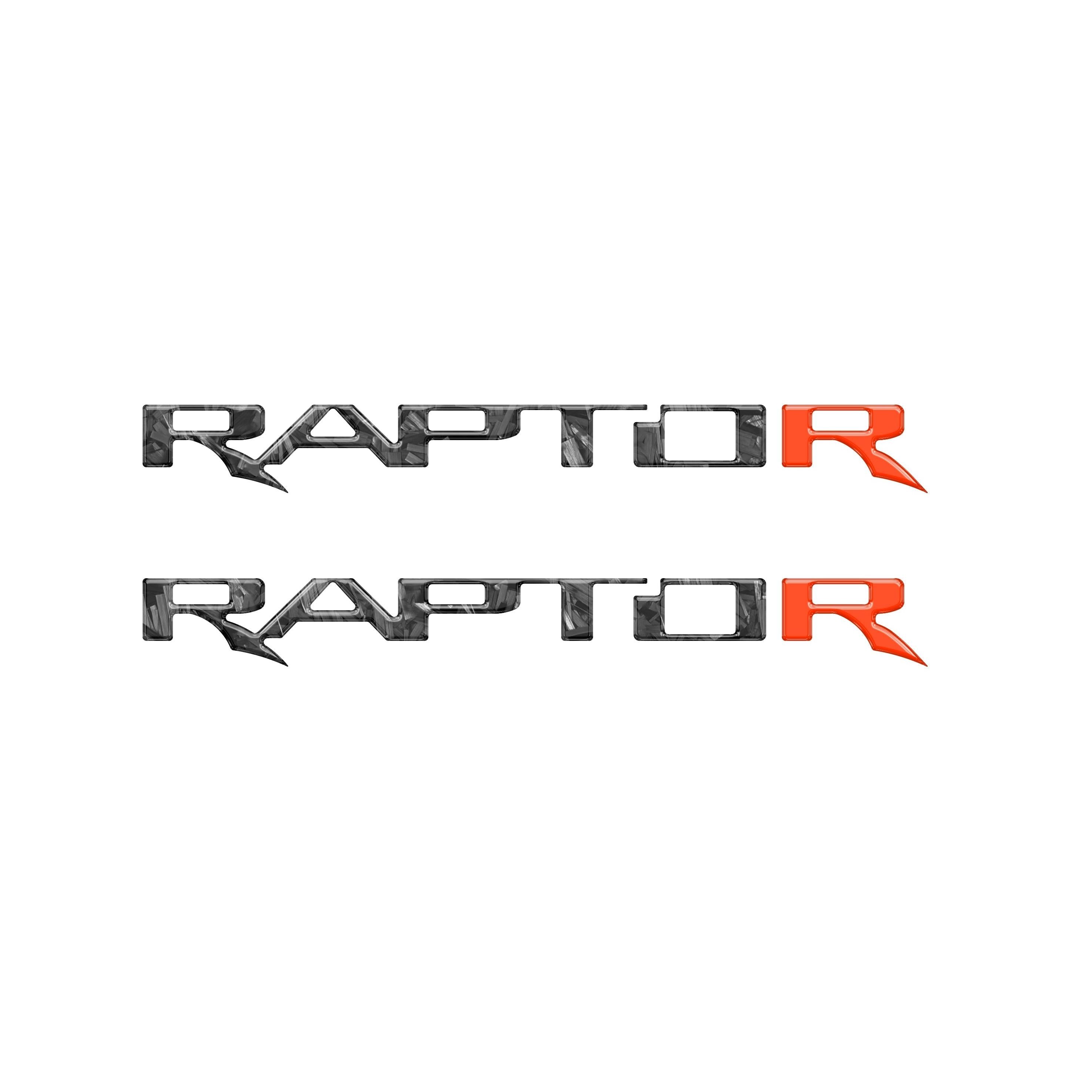 Raptor Floor Mat Emblem Inserts Fits 2022-2026 Ford Bronco Raptor