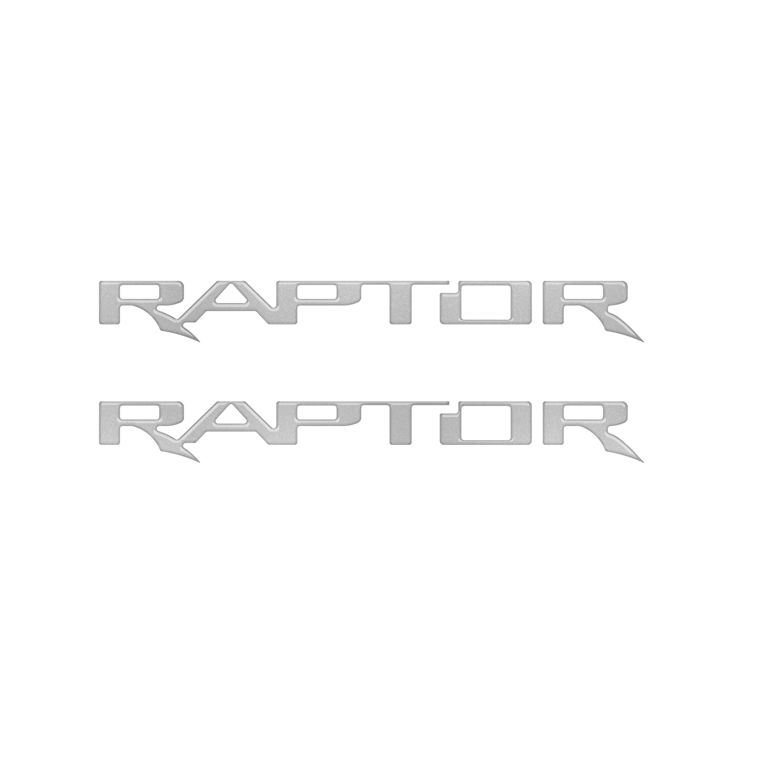 Raptor Floor Mat Emblem Inserts Fits 2022-2026 Ford Bronco Raptor