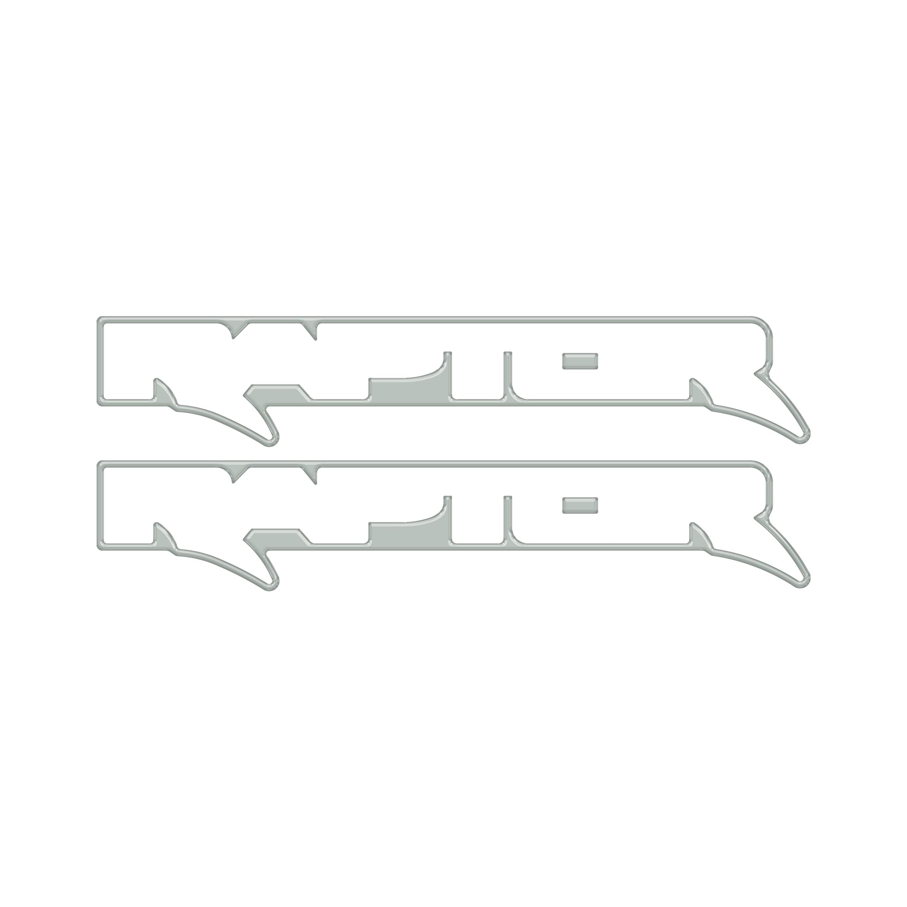 Raptor Floor Mat Emblem Inserts Fits 2022-2026 Ford Bronco Raptor