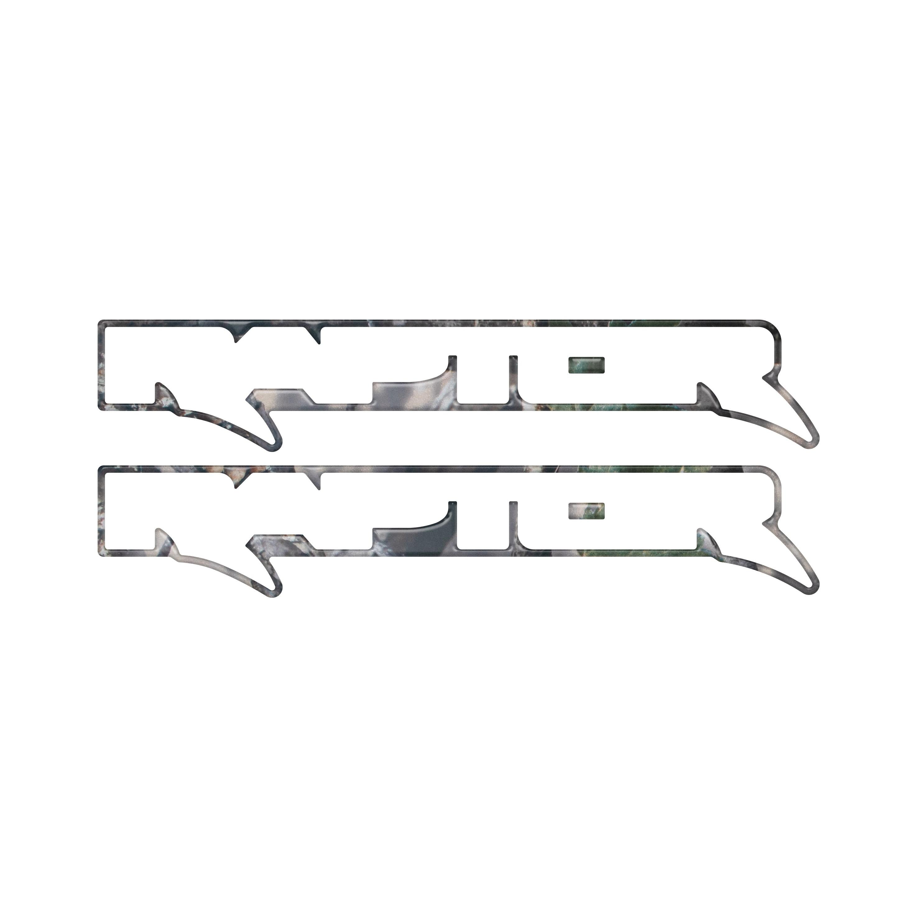 Raptor Floor Mat Emblem Inserts Fits 2022-2026 Ford Bronco Raptor