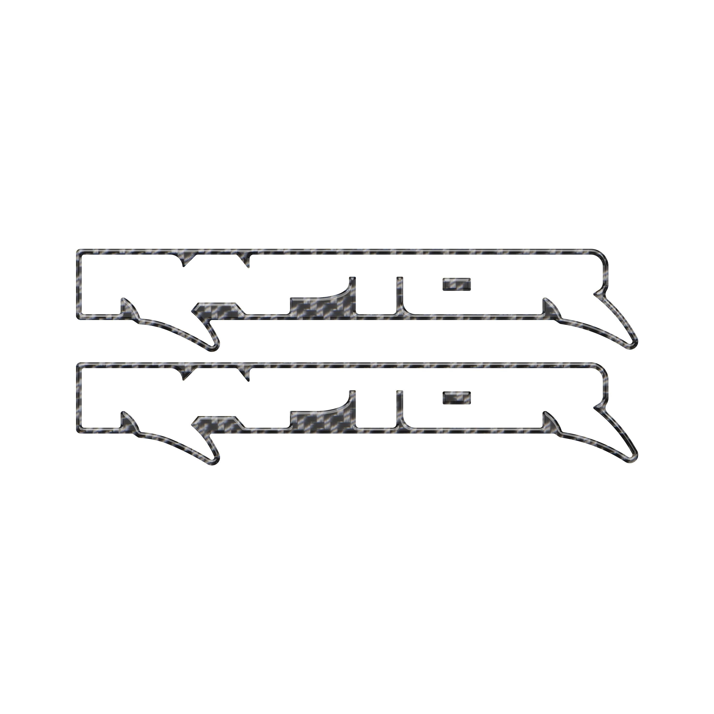 Raptor Floor Mat Emblem Inserts Fits 2022-2026 Ford Bronco Raptor