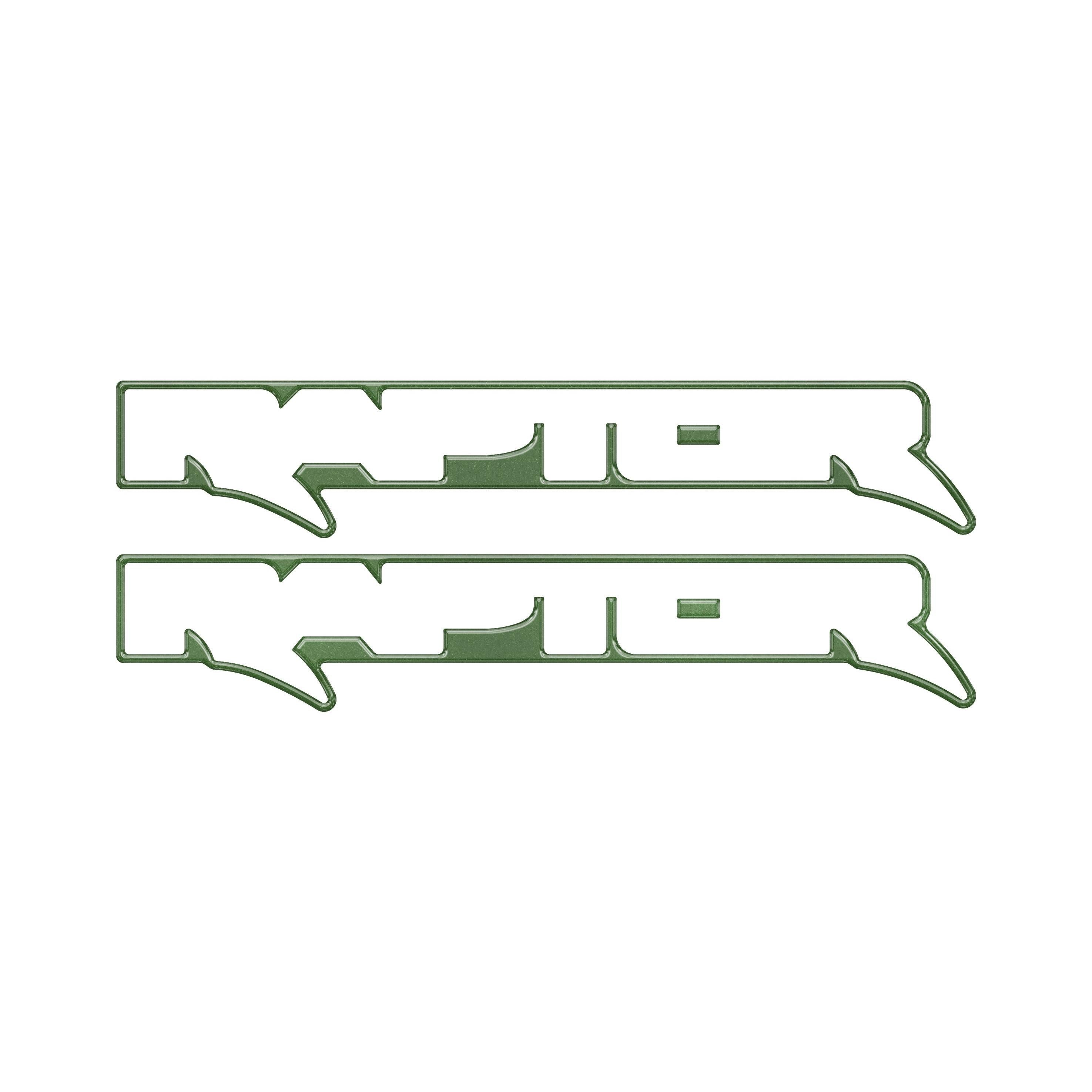 Raptor Floor Mat Emblem Inserts Fits 2022-2026 Ford Bronco Raptor